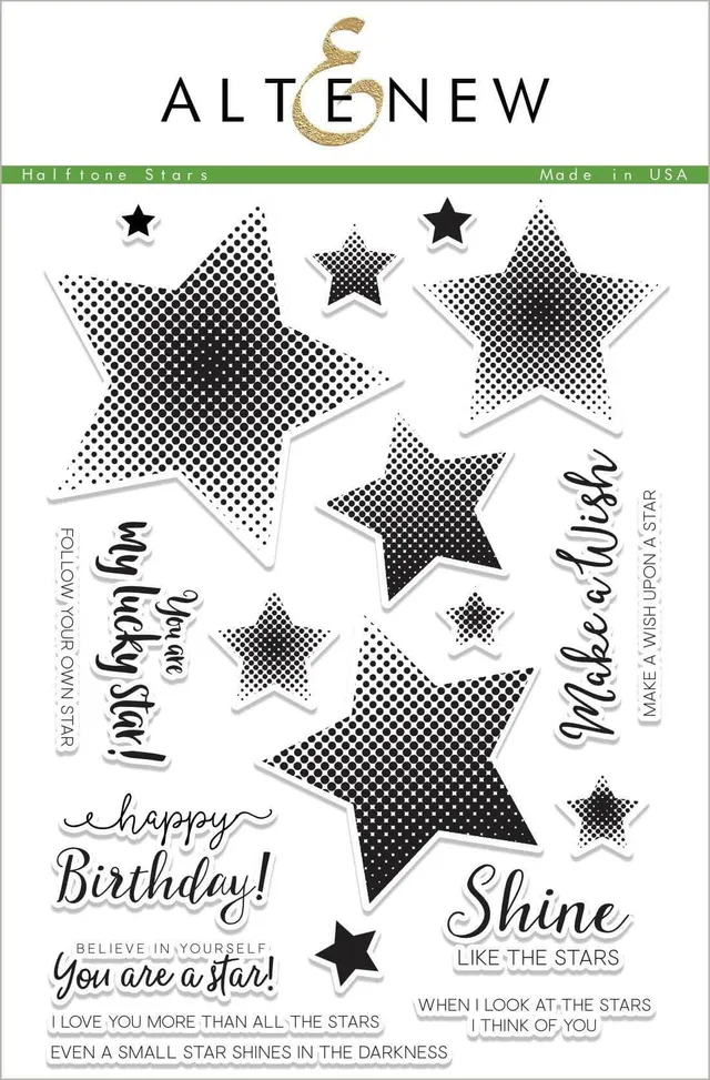 altenew-halftone-stars-stempelset-sterne-6x8 image 1