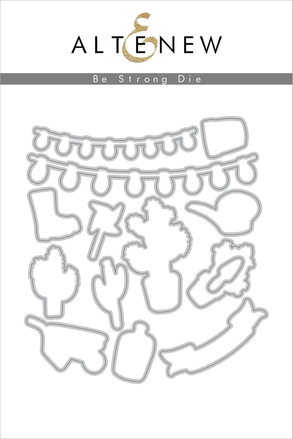 altenew-be-strong-stempel-stanzen-bundle-kaktus-set image 4