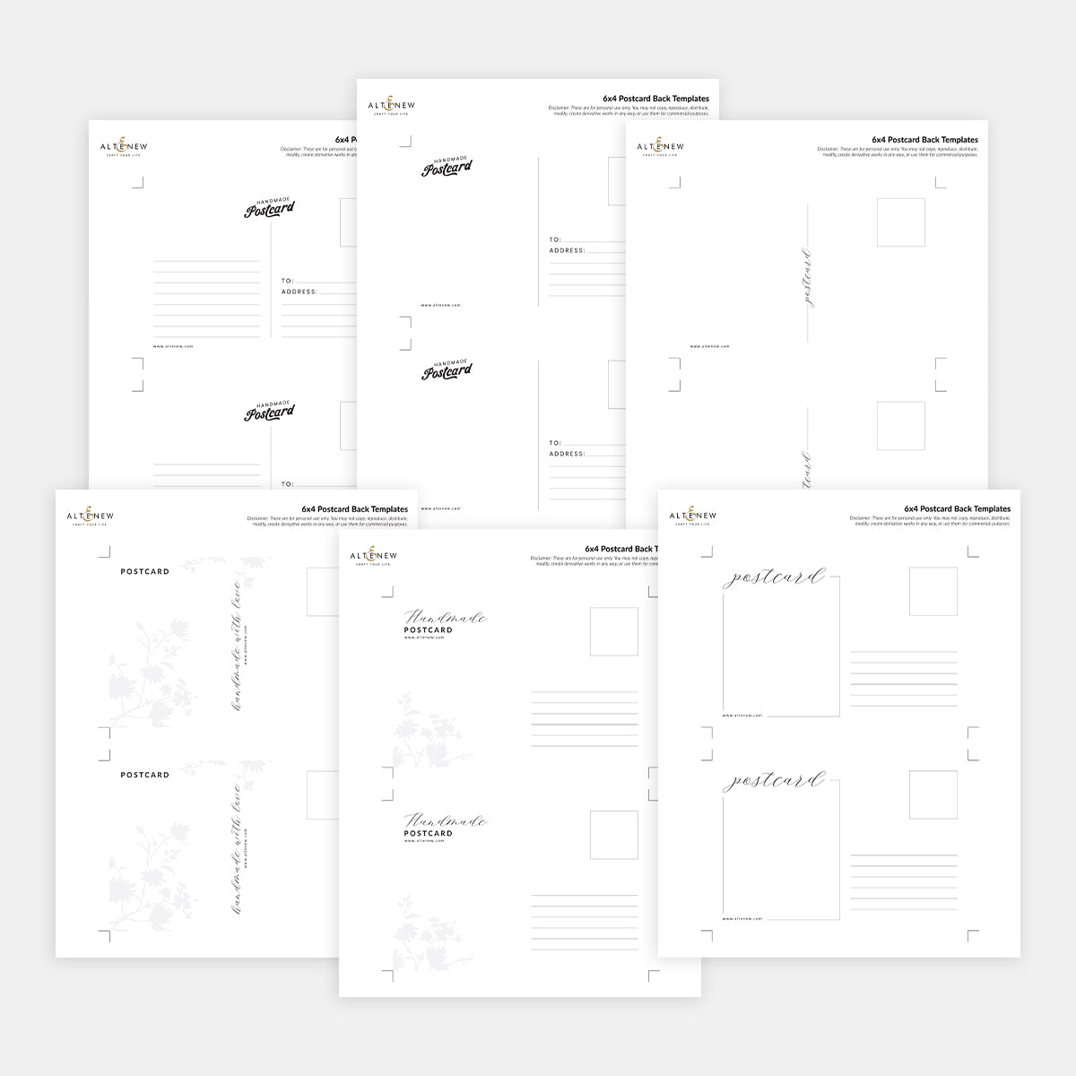 altenew-paper-more-6x4-postkarten-r-ckseiten-printable-pdf-6er image 2