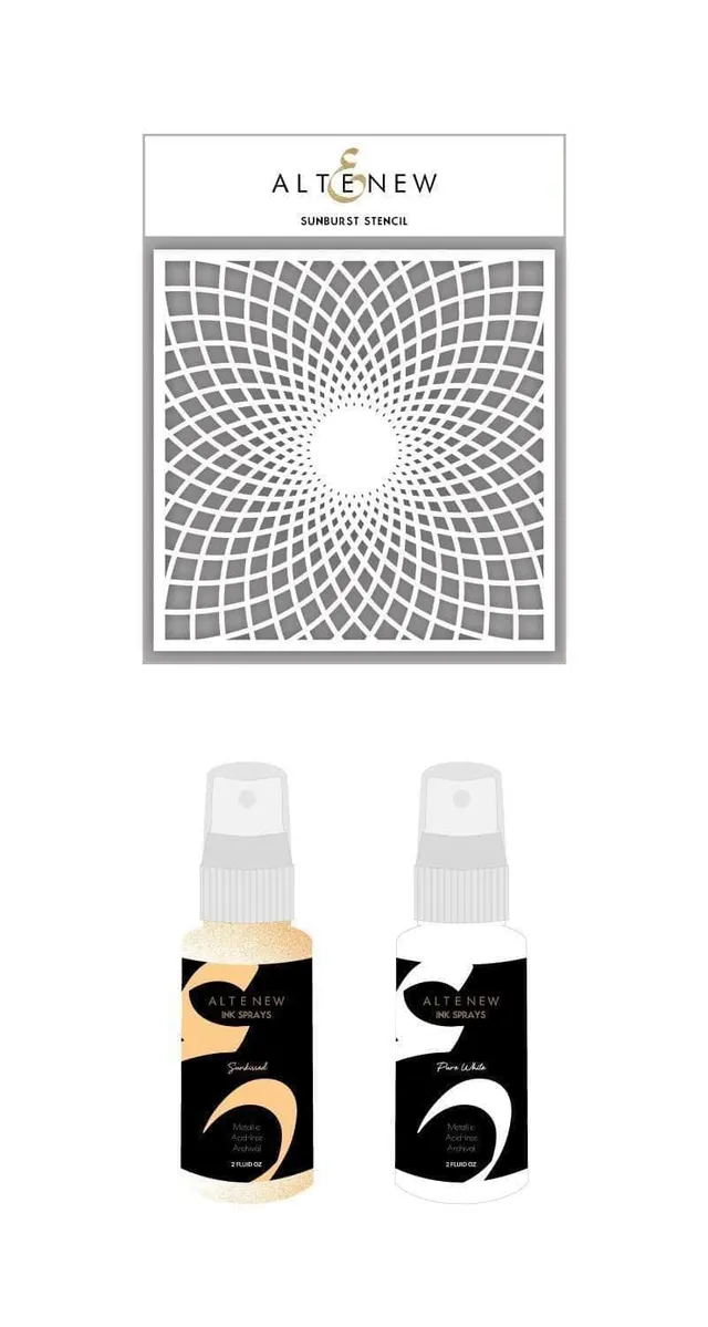 altenew-inks-sunburst-stencil-ink-spray-set-sunkissed-wei image 1