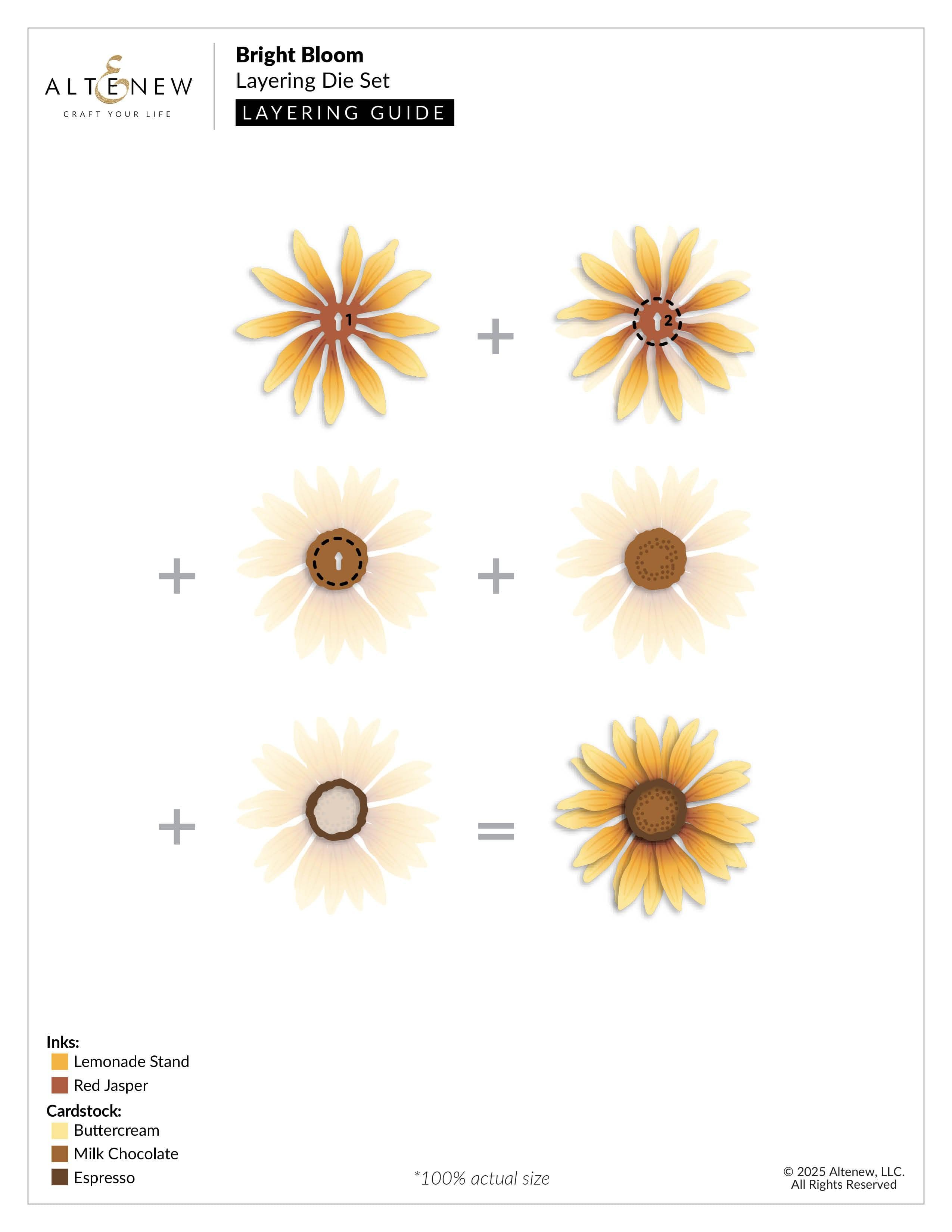 altenew-bright-bloom-layering-stanzen-sonnenblume-4tlg image 3