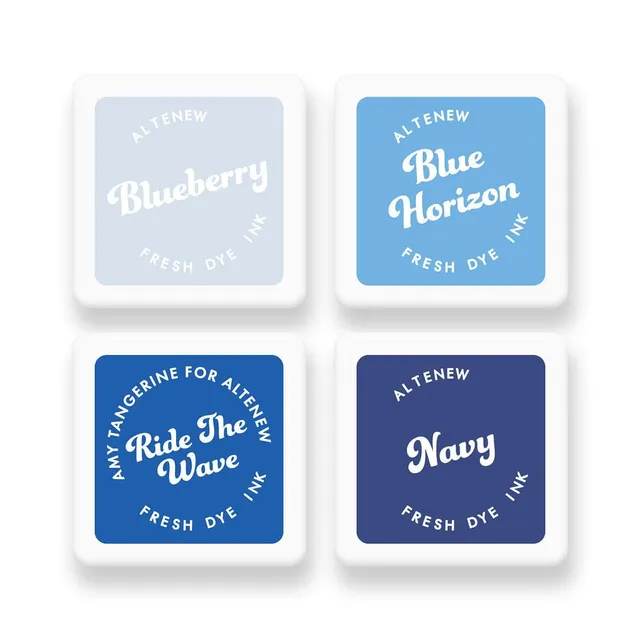 altenew-marine-life-fresh-dye-ink-mini-cube-set-4tlg image 1