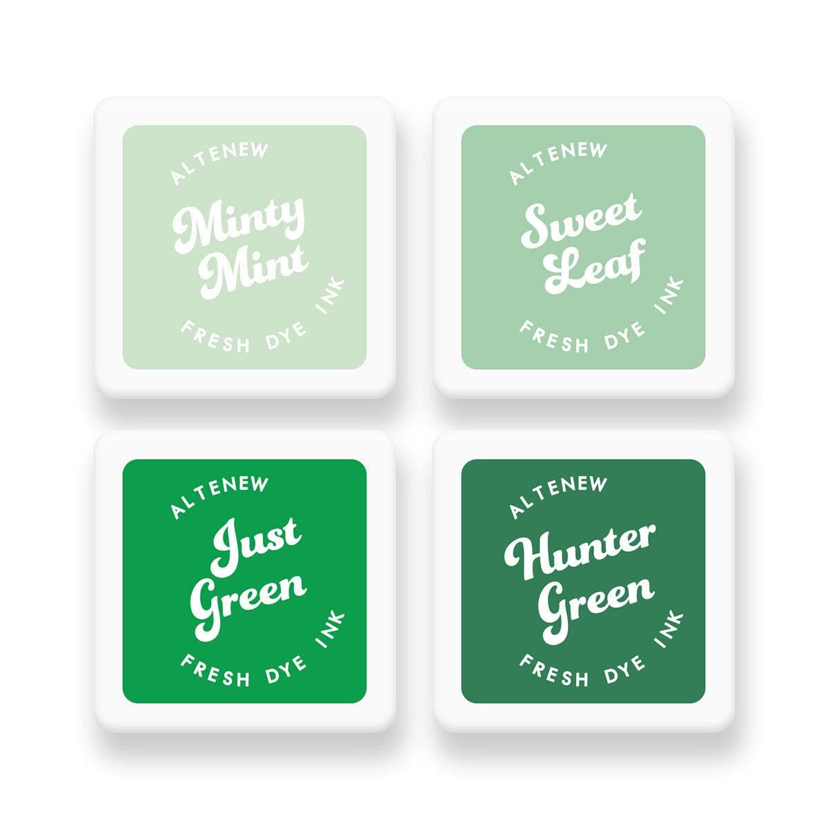 altenew-green-meadows-fresh-dye-ink-mini-cubes-4er image 1