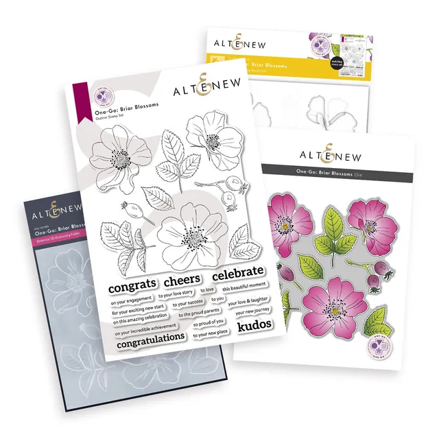 altenew-one-go-briar-blossoms-pr-gefolder-3d-botanical image 1
