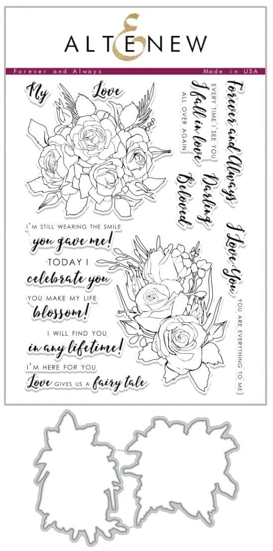 altenew-forever-and-always-stempelset-rosen-complete-bundle image 1