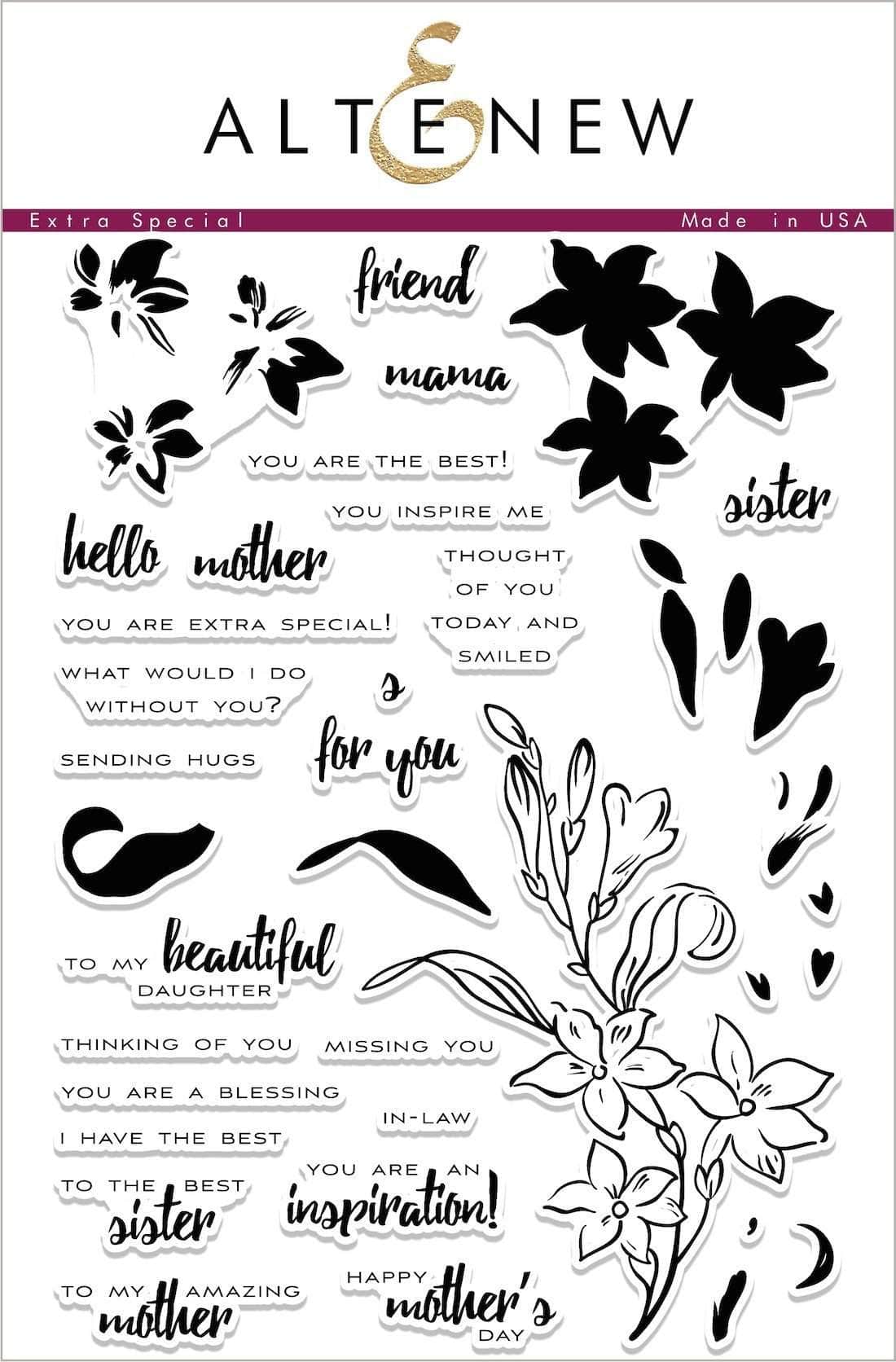 altenew-extra-special-stempelset-layering-floral image 1