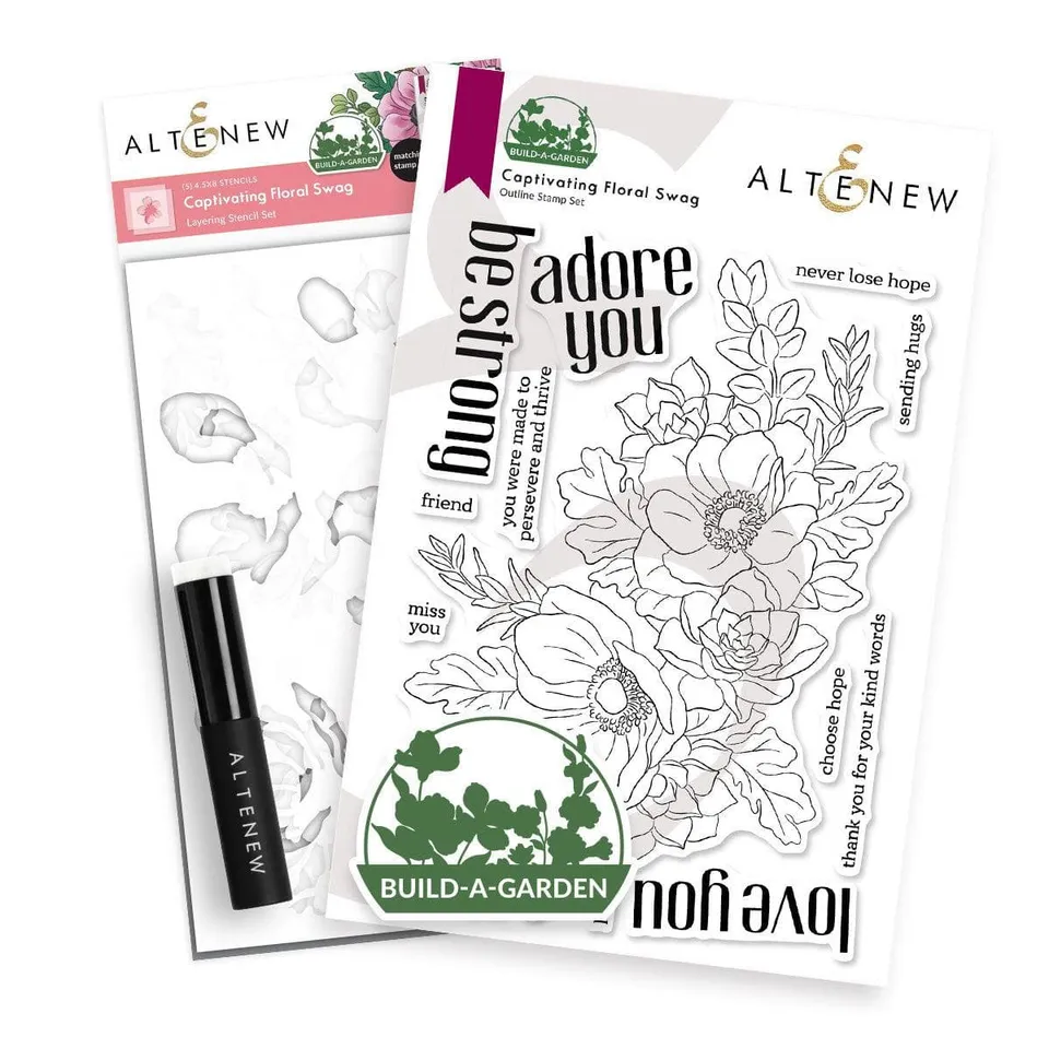 altenew-build-a-garden-captivating-floral-swag-stempelset image 1