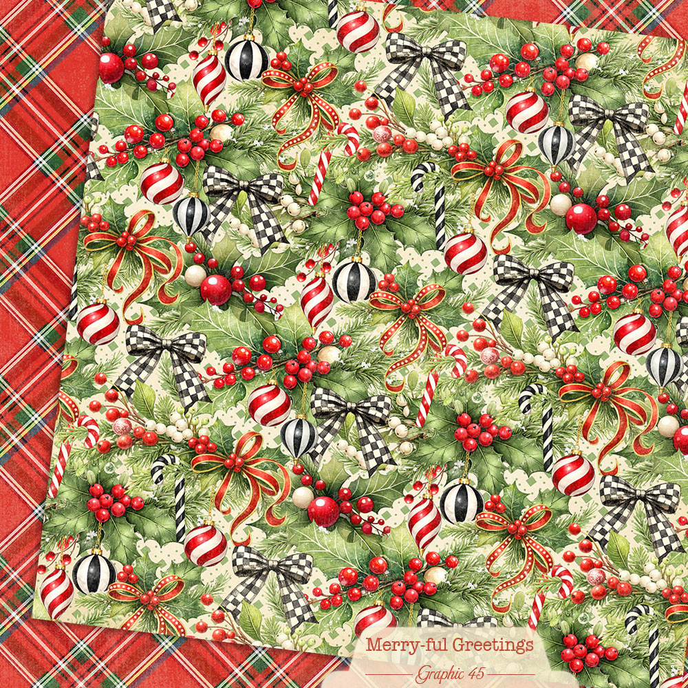 graphic-45-merry-ful-greetings-8x8-papier-24-bogen-weihnachten image 5