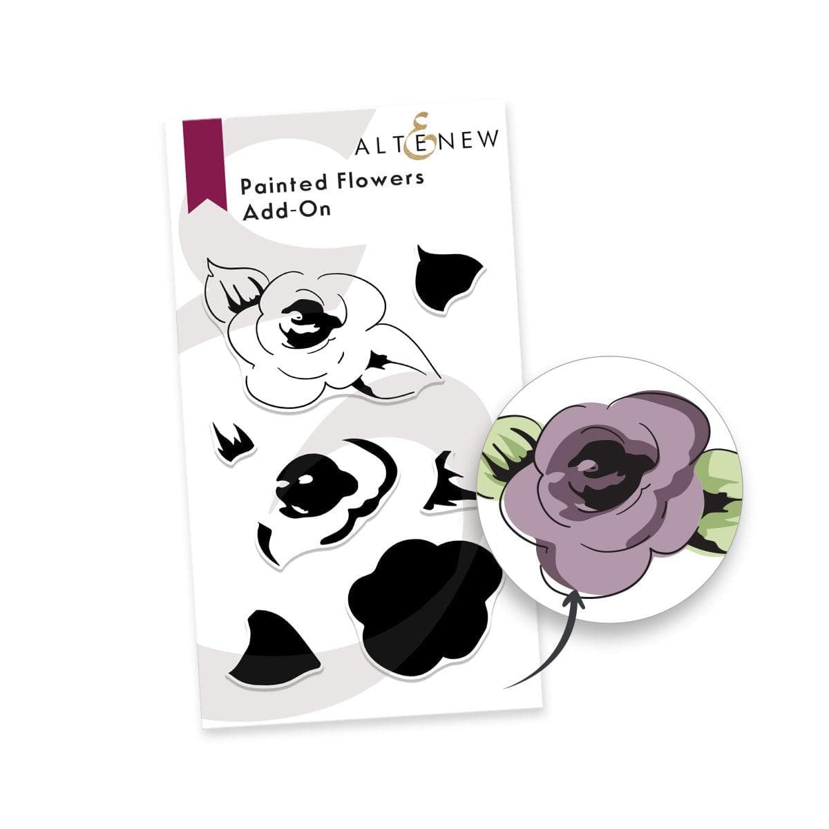 altenew-painted-flowers-add-on-stempelset-blumen-2x3 image 1