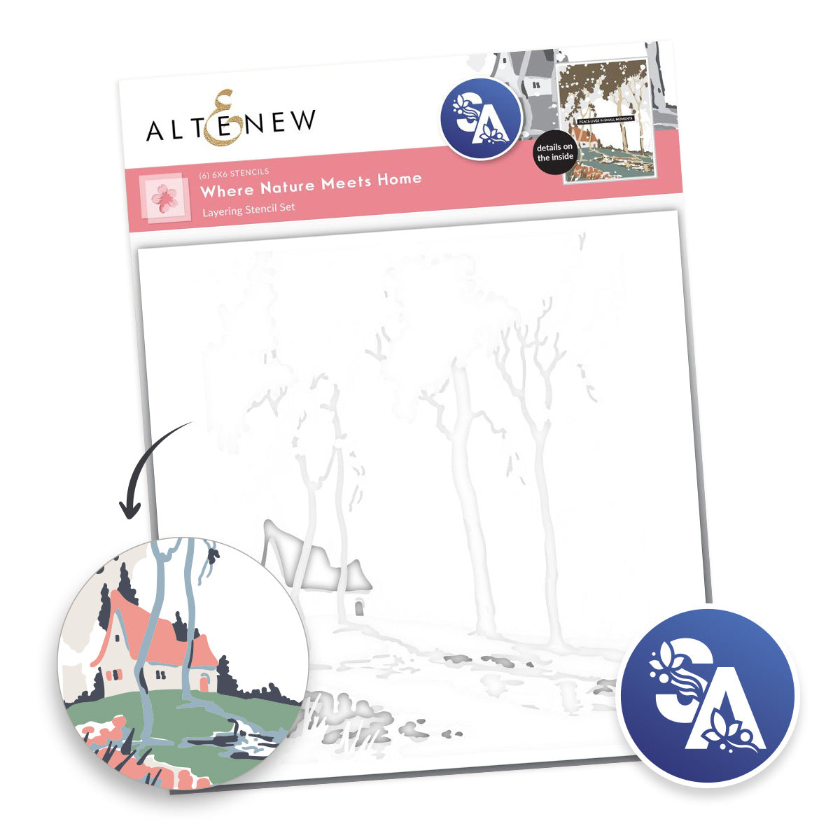 altenew-stencil-art-where-nature-meets-home-schablonen image 1
