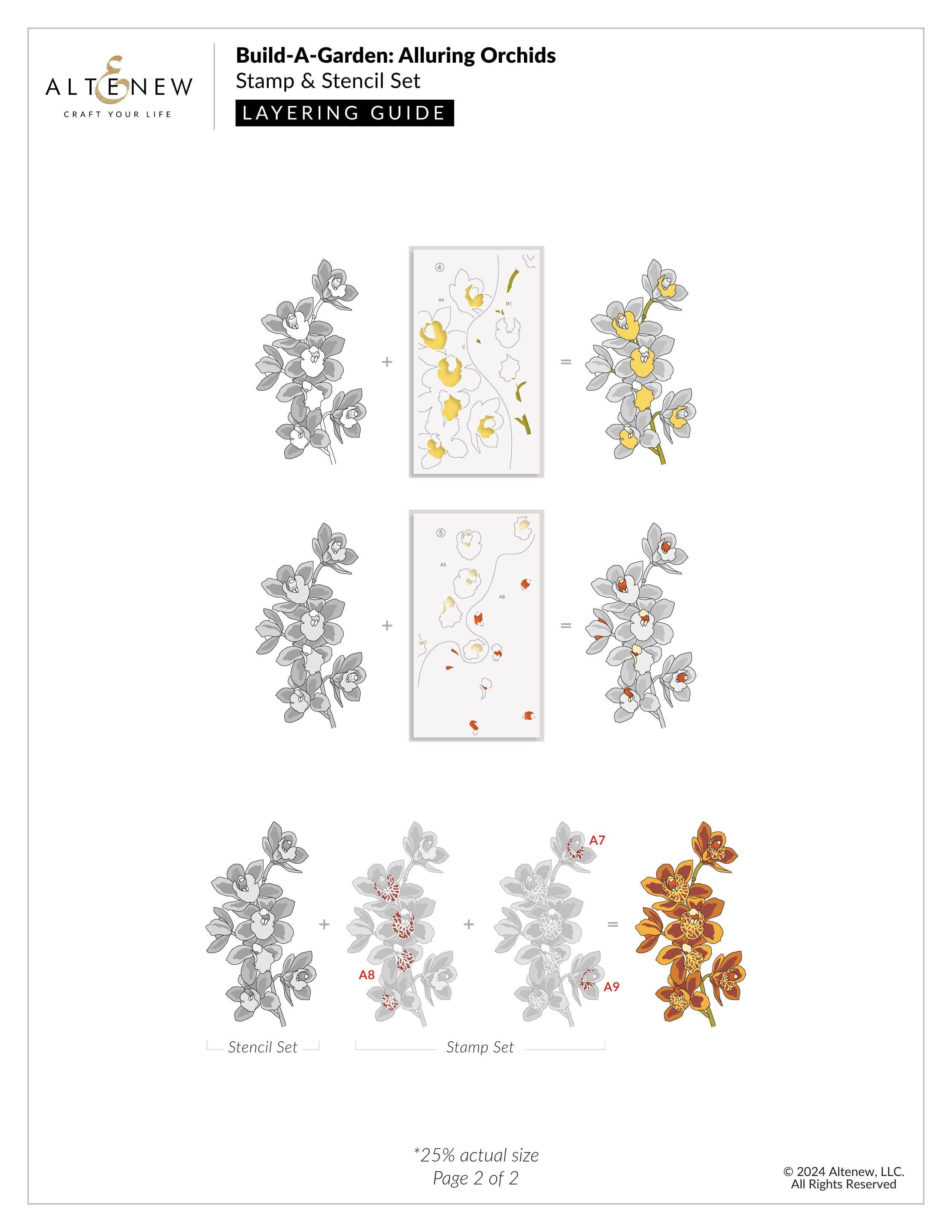 altenew-build-a-garden-alluring-orchids-stempel-stanzen-set image 4