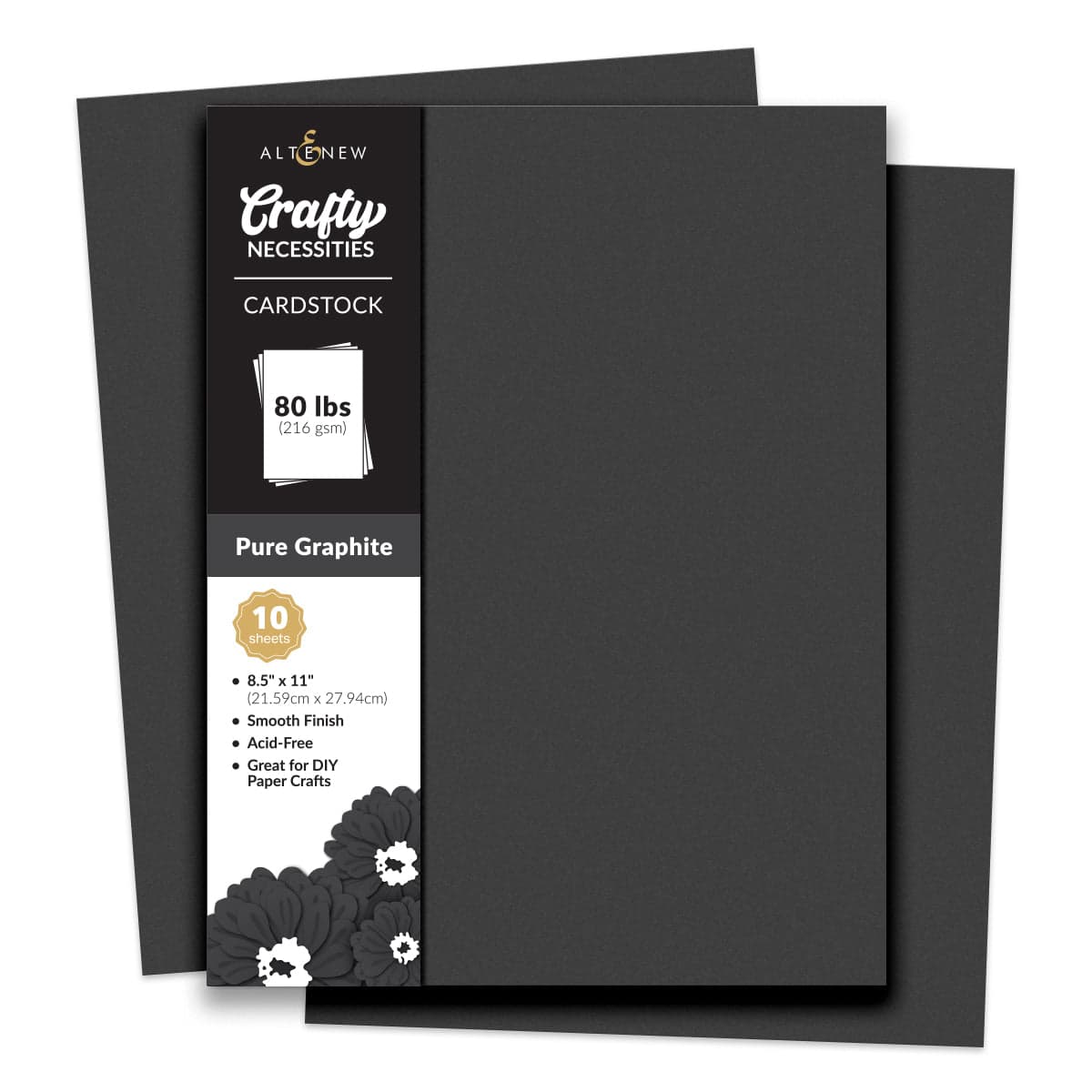 altenew-paper-more-pure-graphite-cardstock-10-blatt-anthrazit image 8