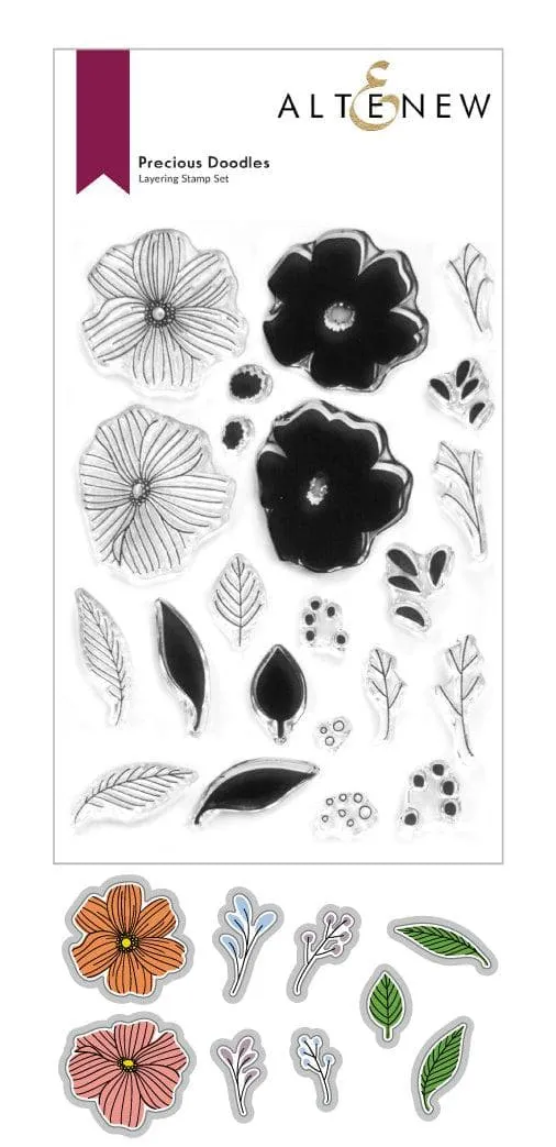 altenew-precious-doodles-bundle-stempelset-stanzen image 1