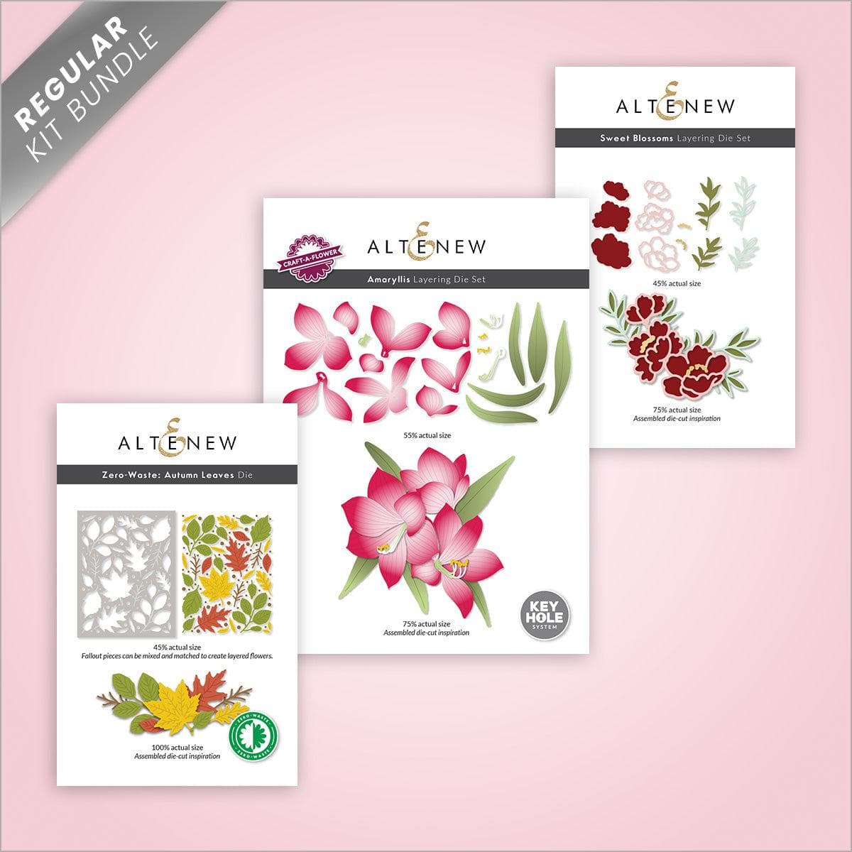 altenew-flourish-frame-simple-die-cut-florals-stanzen-deluxe-kit-blumen image 5