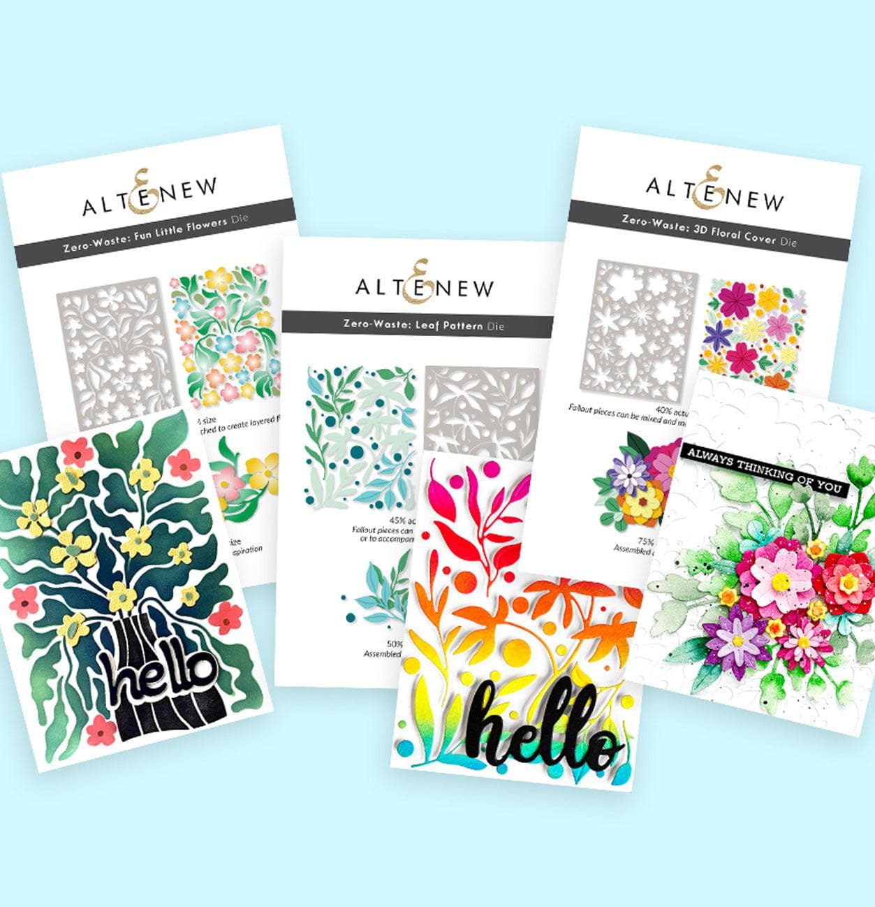 altenew-ultimate-zero-waste-die-bundle-8-teilig-floral image 7