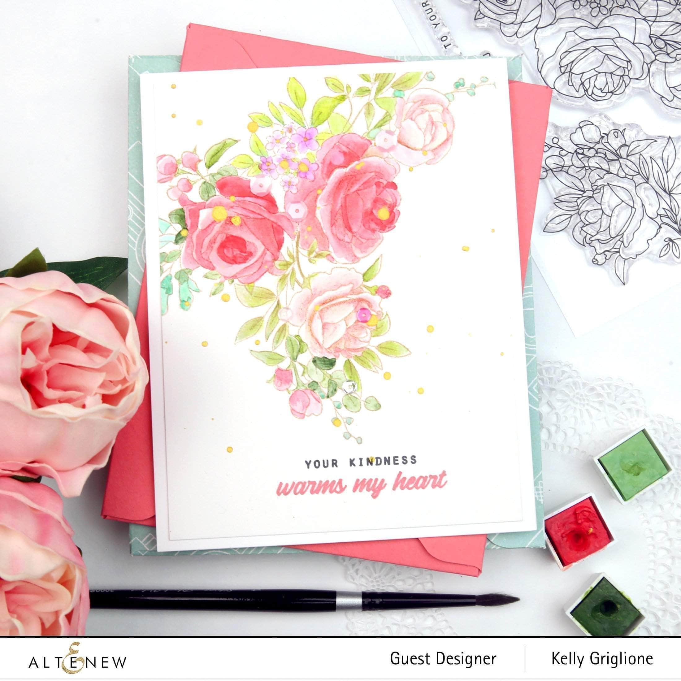 altenew-paint-a-flower-rose-stempelset-outline-blumen-4x6 image 5