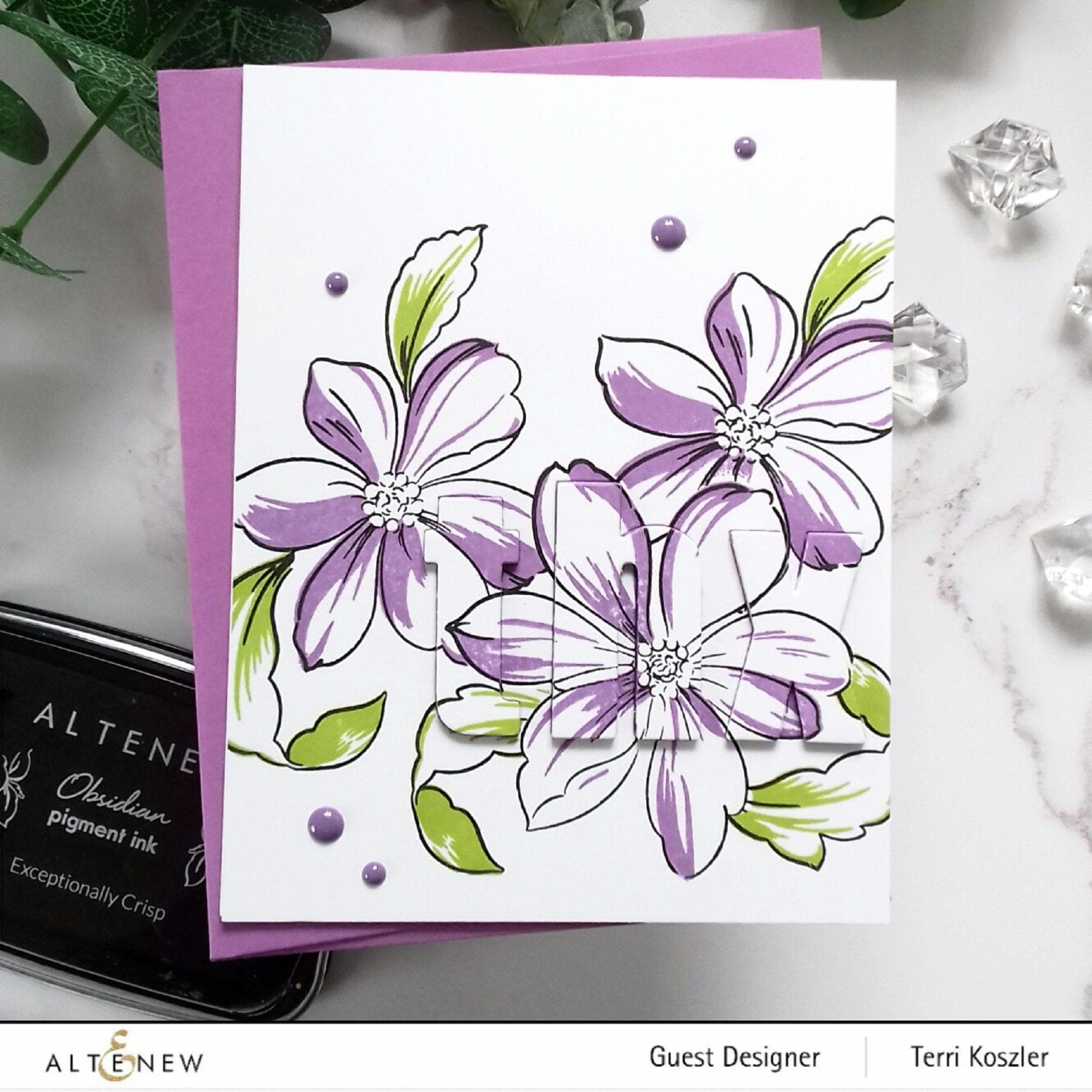 altenew-fabulous-florets-schablonenset-mask-blumen image 2