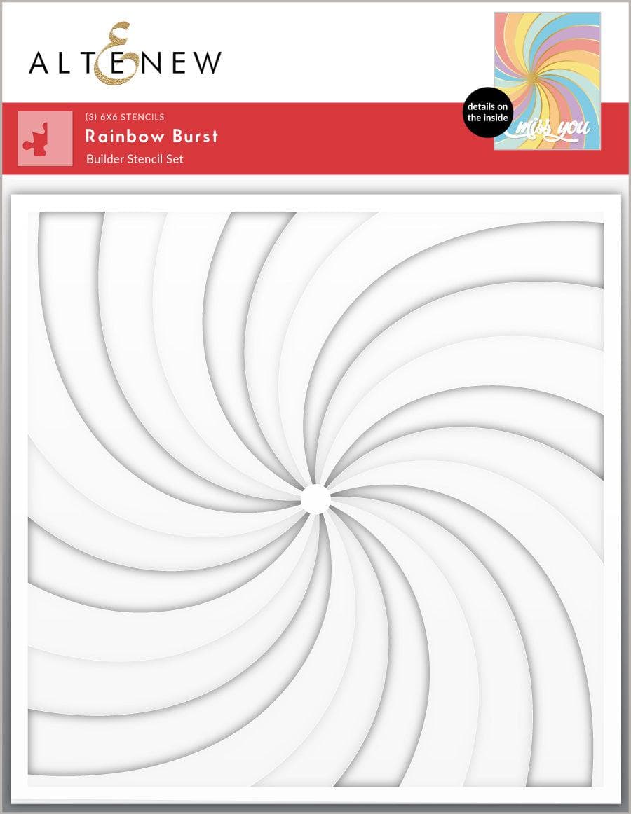 altenew-rainbow-burst-schablonenset-rund-3in1 image 1