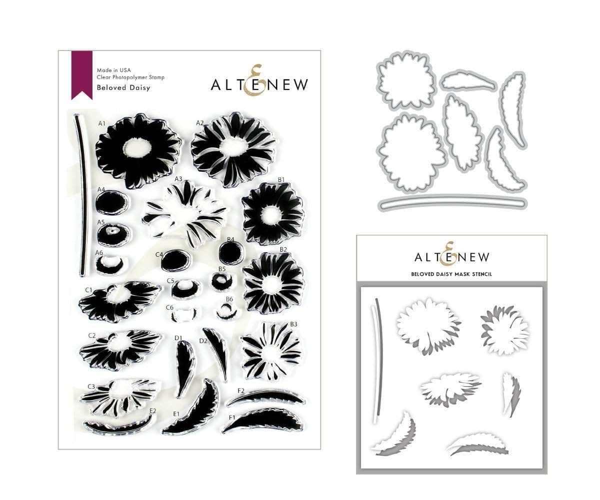 altenew-beloved-daisy-stempel-stanzen-schablonen-bundle-margerite image 1
