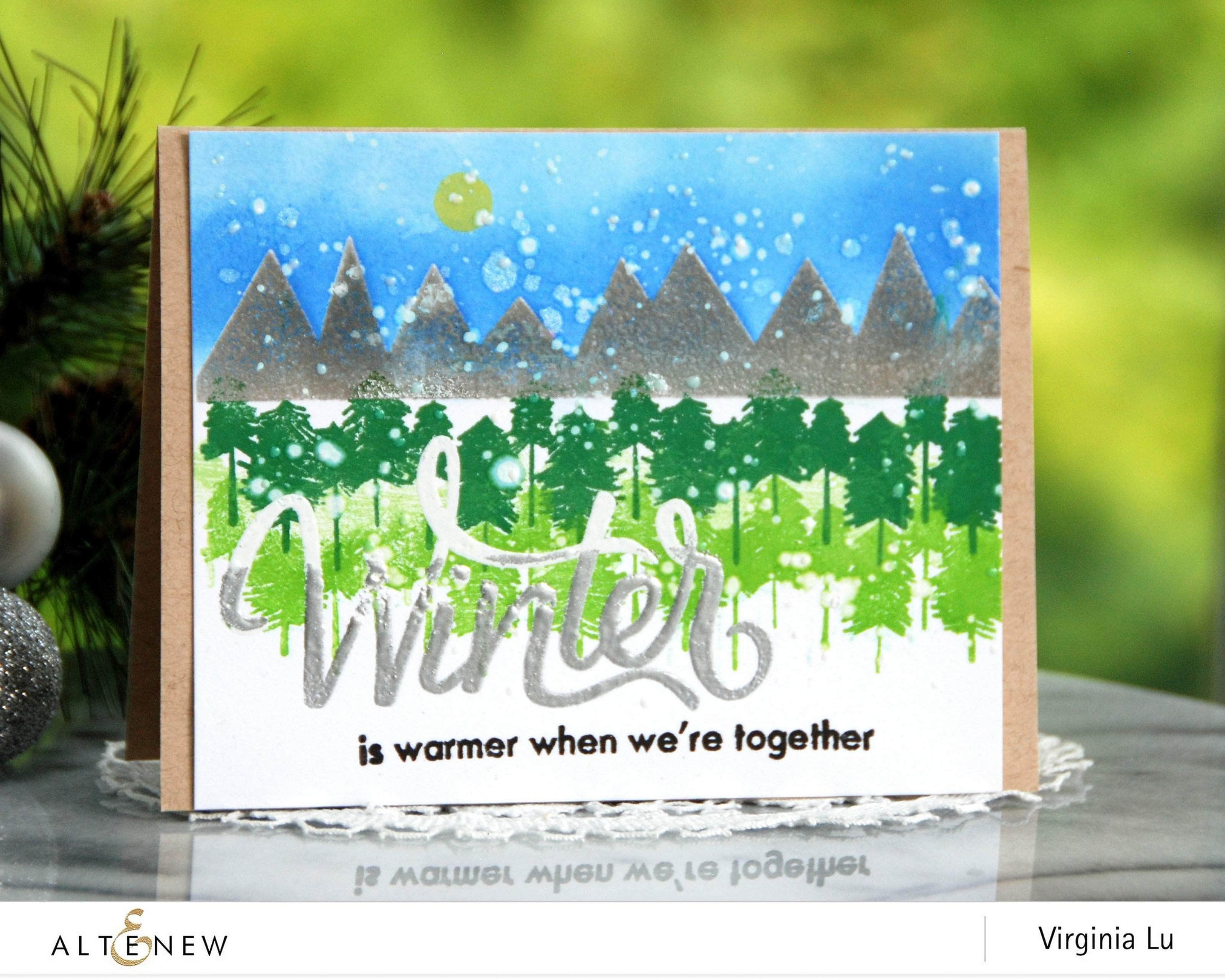 altenew-wanderlust-stempelset-natur-berge-4x6 image 6