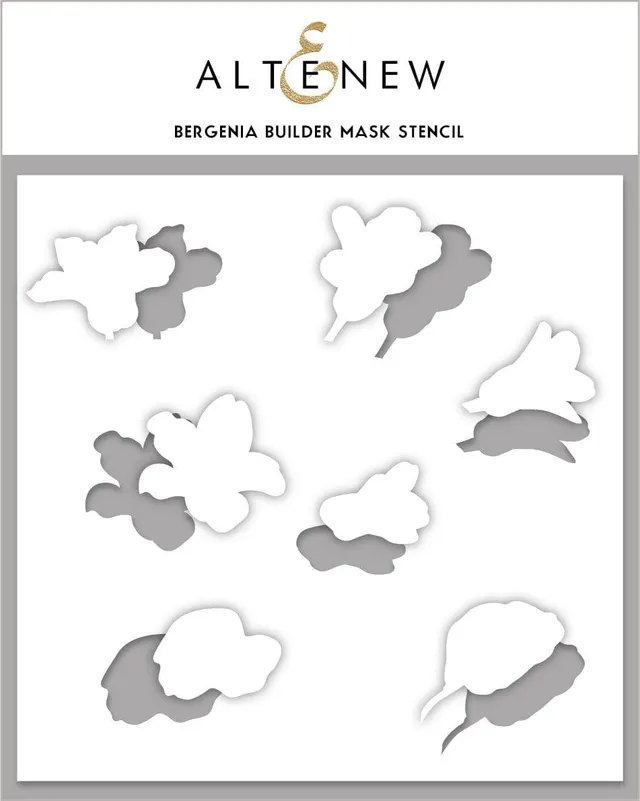 altenew-bergenia-builder-mask-stencil-schablone-6x6-zoll image 1