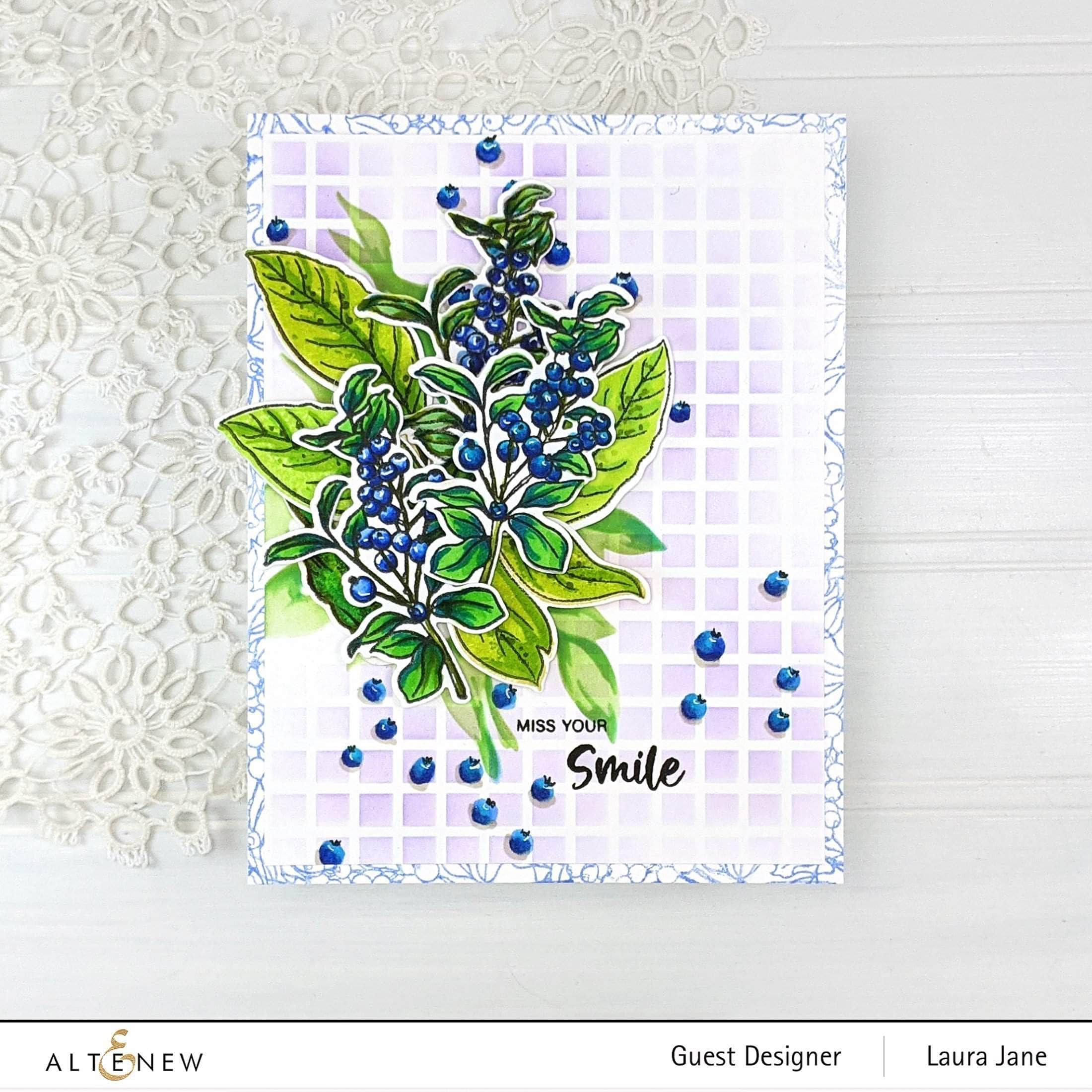 altenew-blueberry-branch-mini-stempelset-beeren-zweig image 5