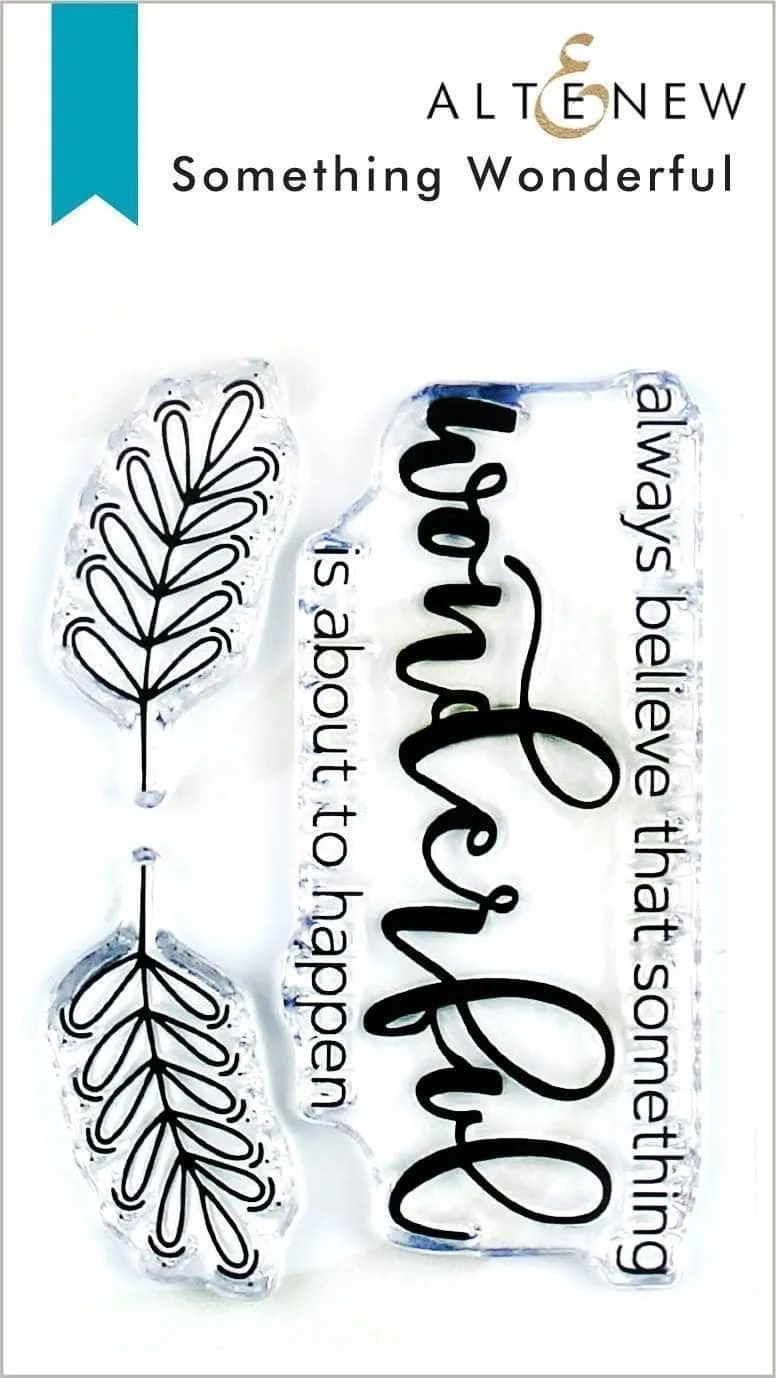 altenew-something-wonderful-stempelset-spruch-bl-tter-3-teilig image 1