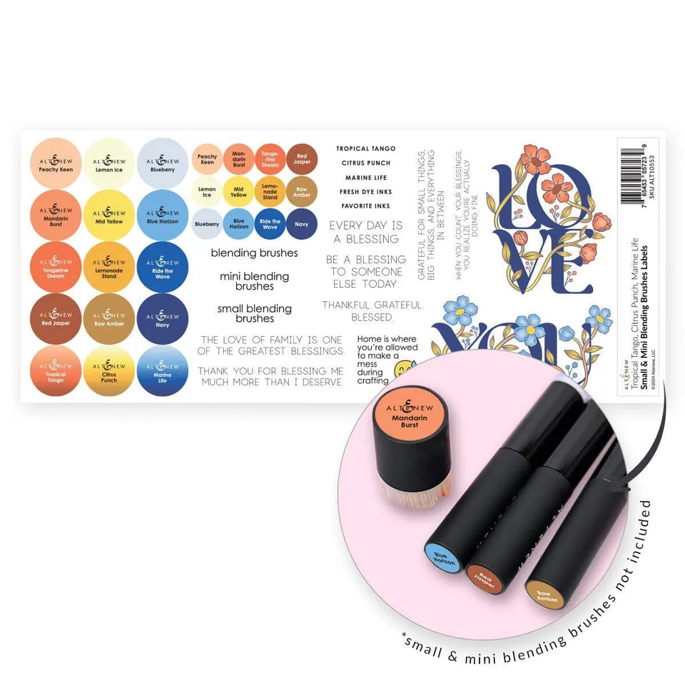 altenew-blending-brushes-label-set-tropical-citrus-marine-aufkleber image 1