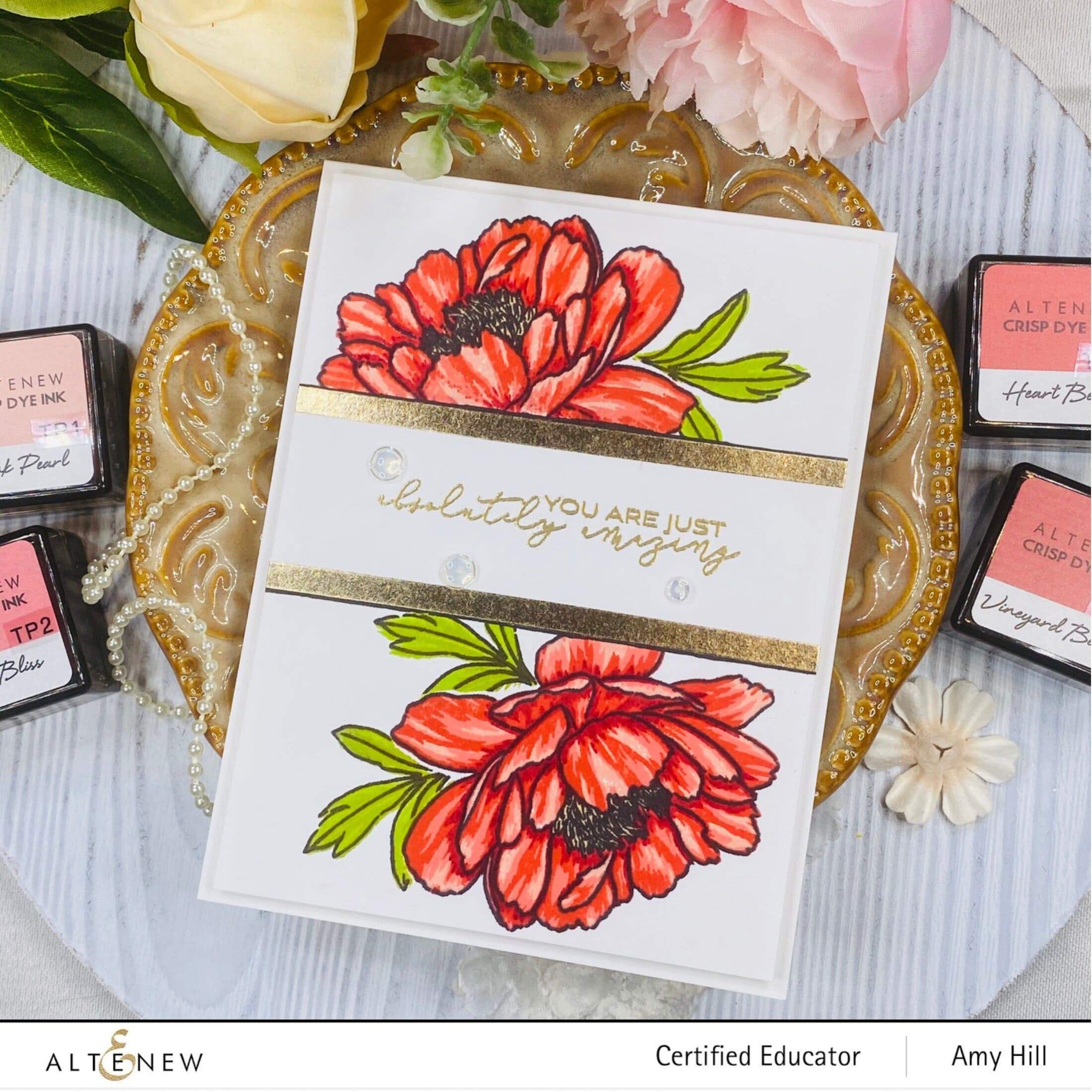 altenew-build-a-flower-hawaiian-coral-stempel-stanzen-set image 6