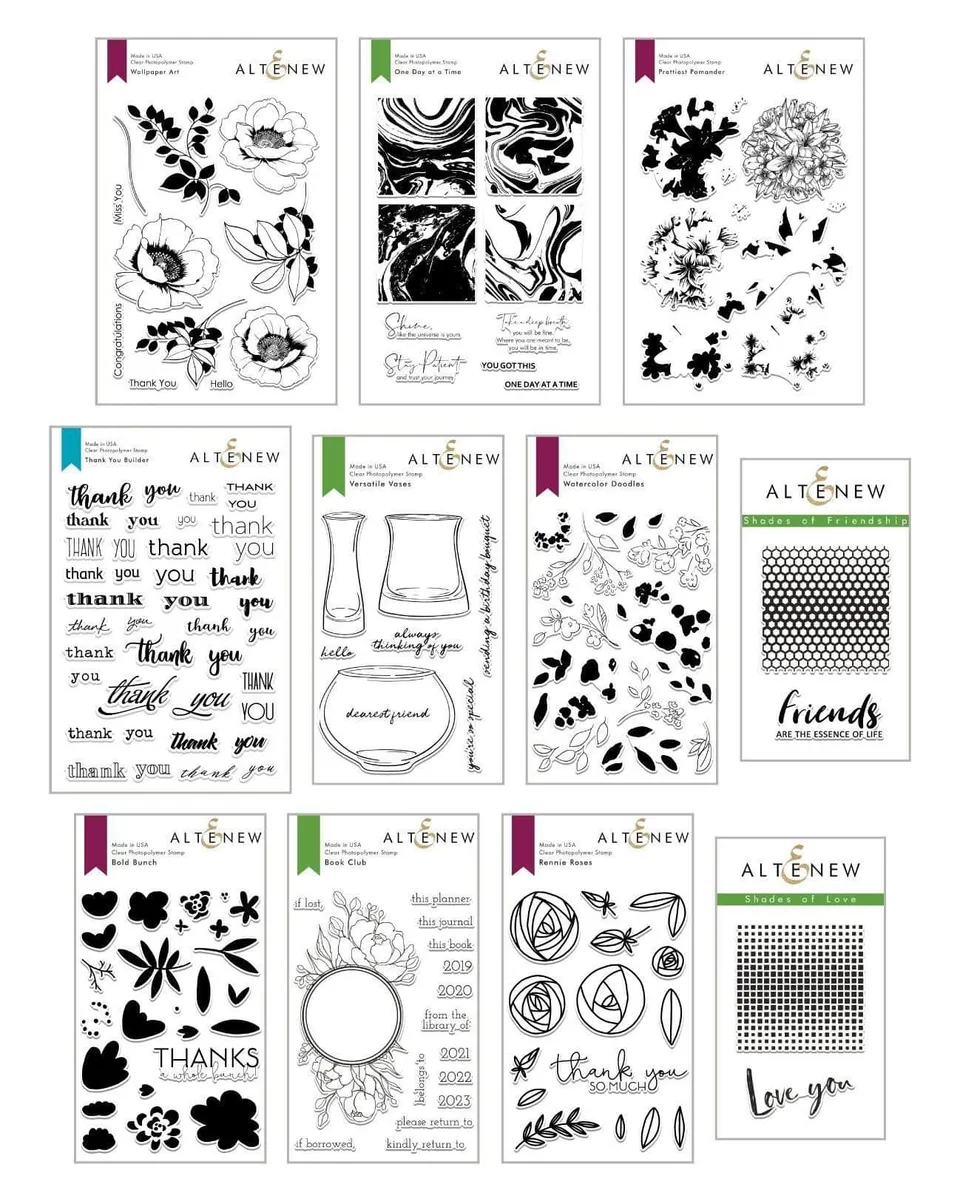 altenew-fond-appreciation-stempelset-bundle-11-sets image 1