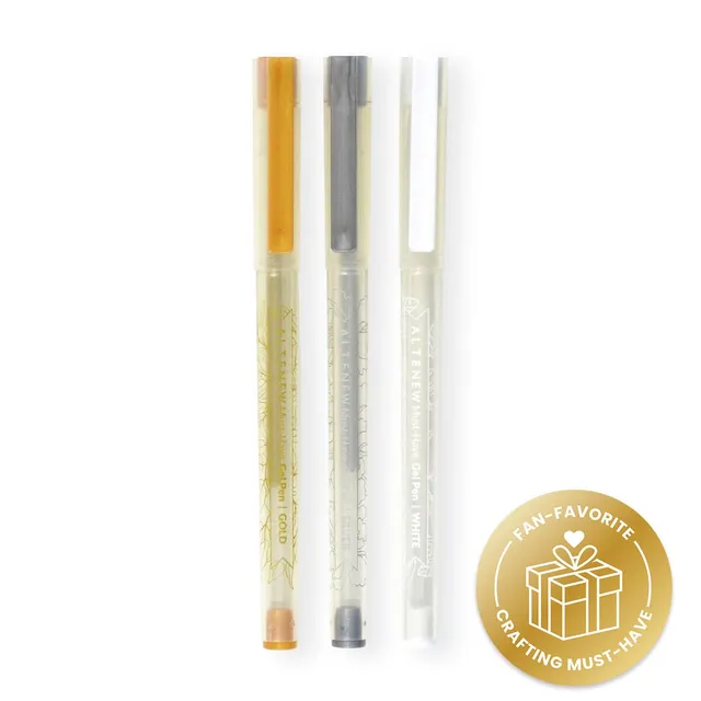 altenew-must-have-gel-pen-set-gelstifte-3er-wei-gold-silber image 1