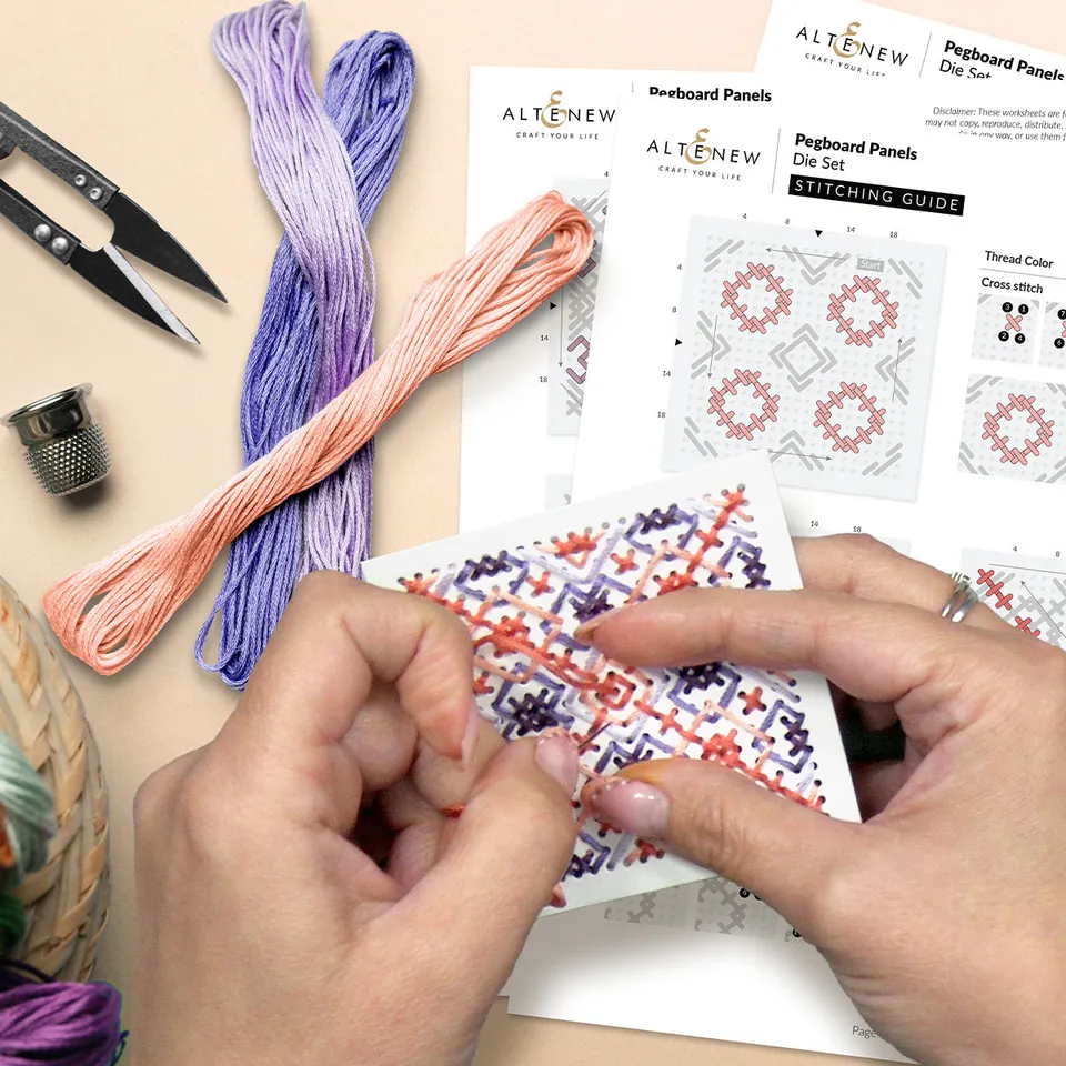 altenew-pegboard-panels-stitching-guide-printable-pdf-stickvorlage image 1