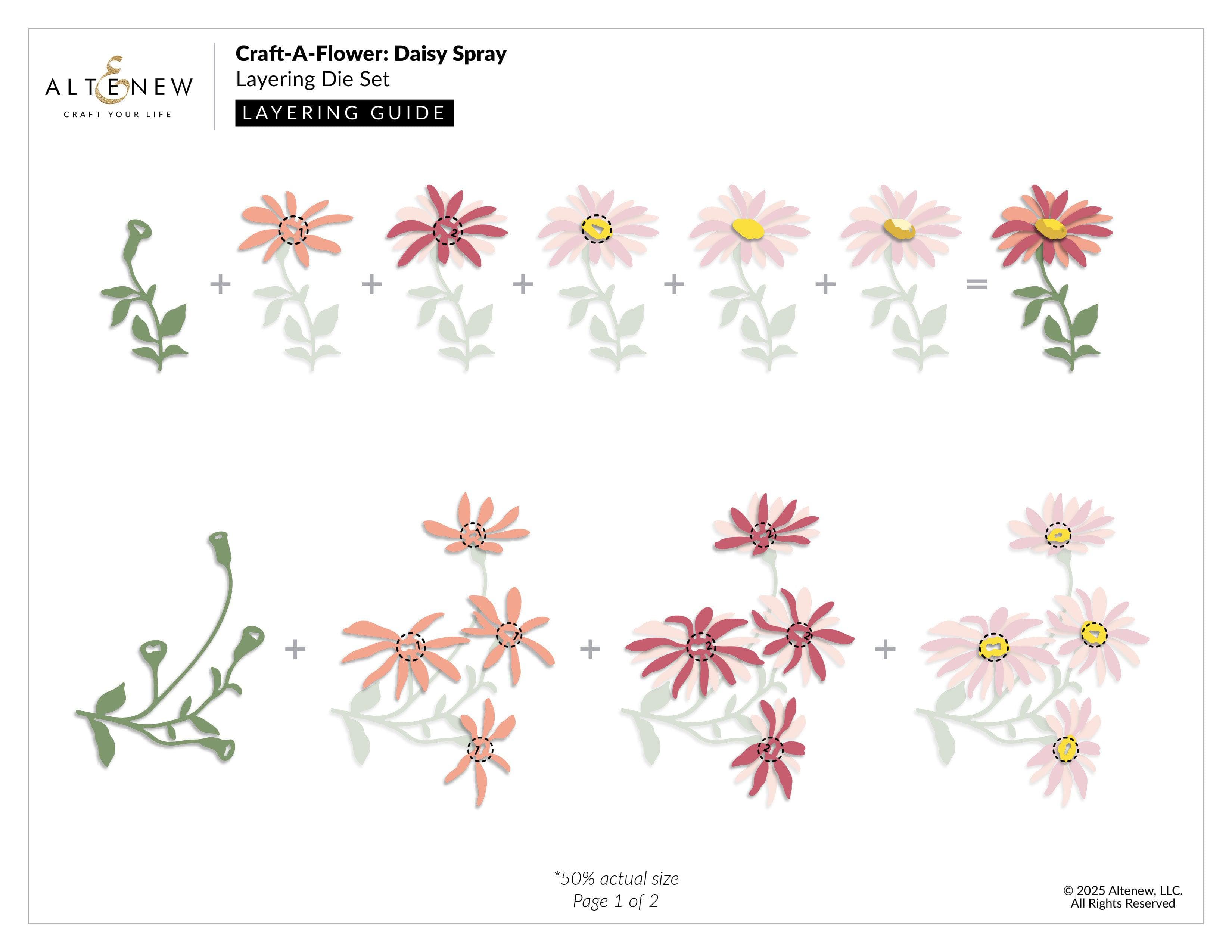 altenew-craft-a-flower-daisy-spray-stanzen-set-blumen image 3