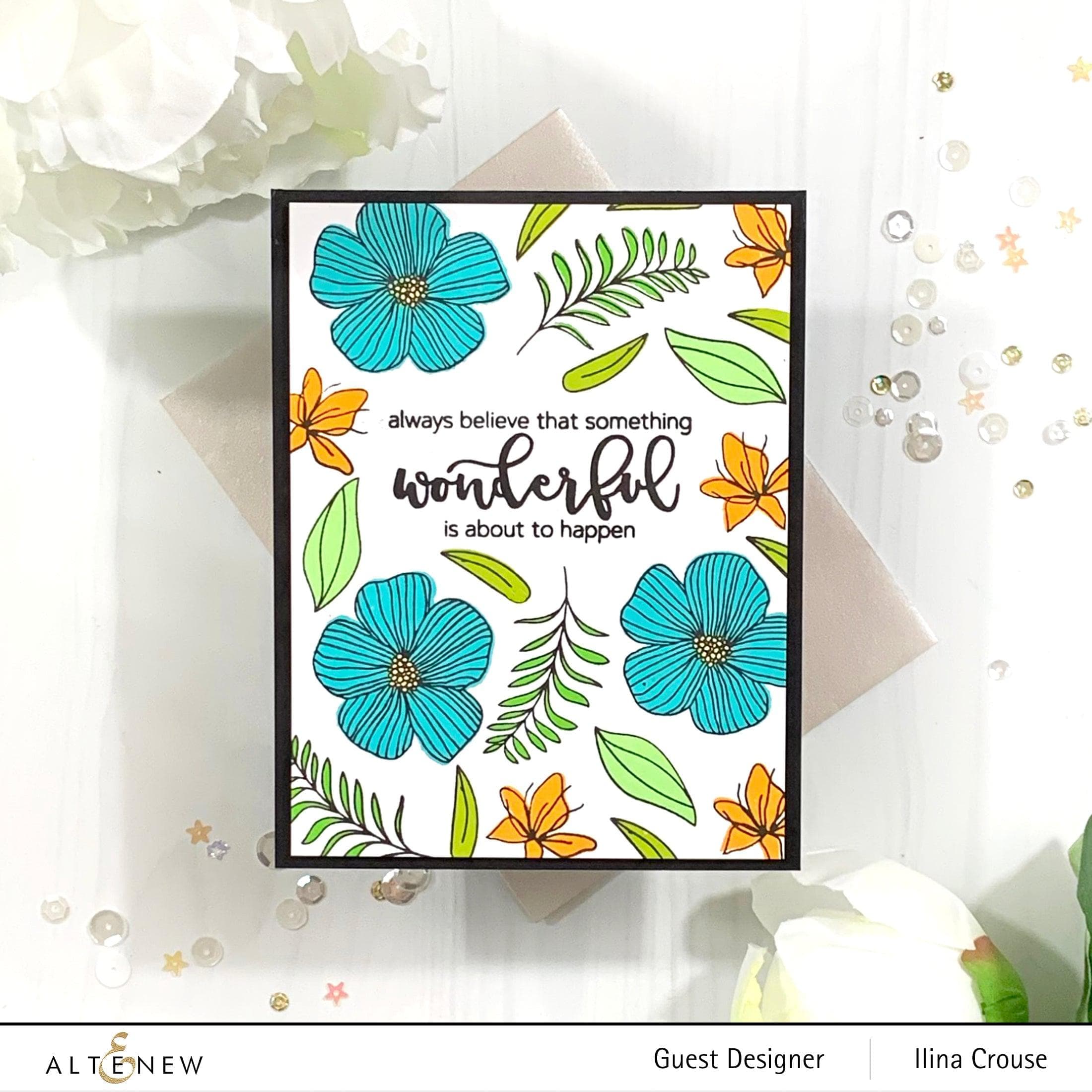 altenew-charming-doodles-stempel-stanzen-schablonen-bundle-blumen image 2