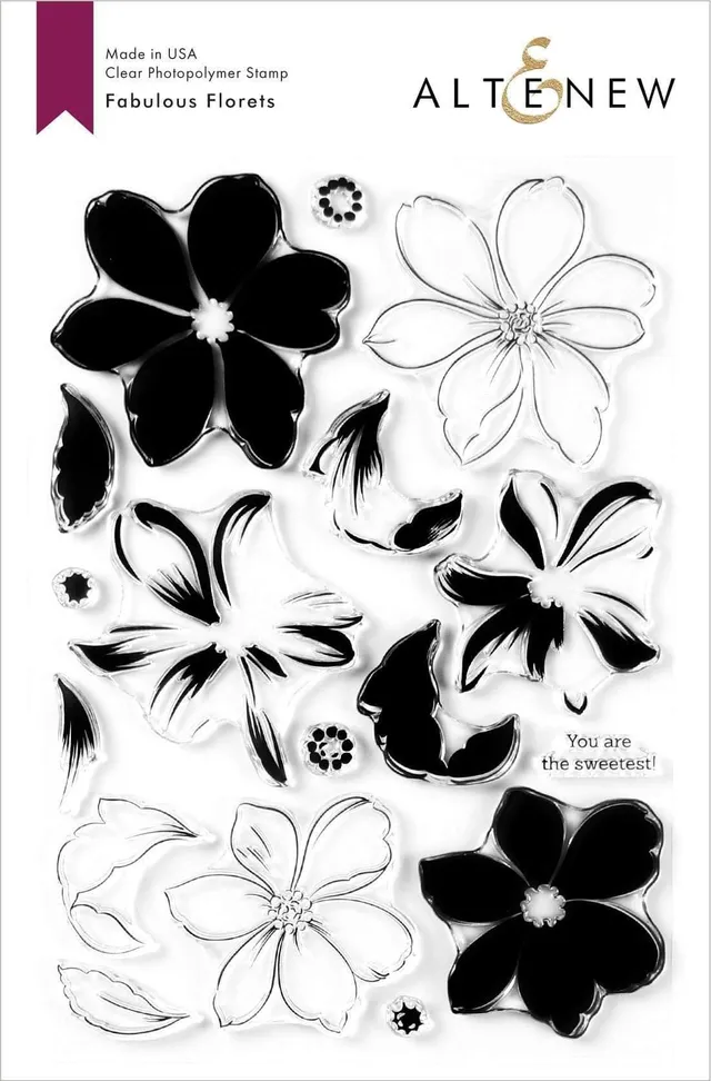 altenew-fabulous-florets-stempelset-blumen-6x8 image 1