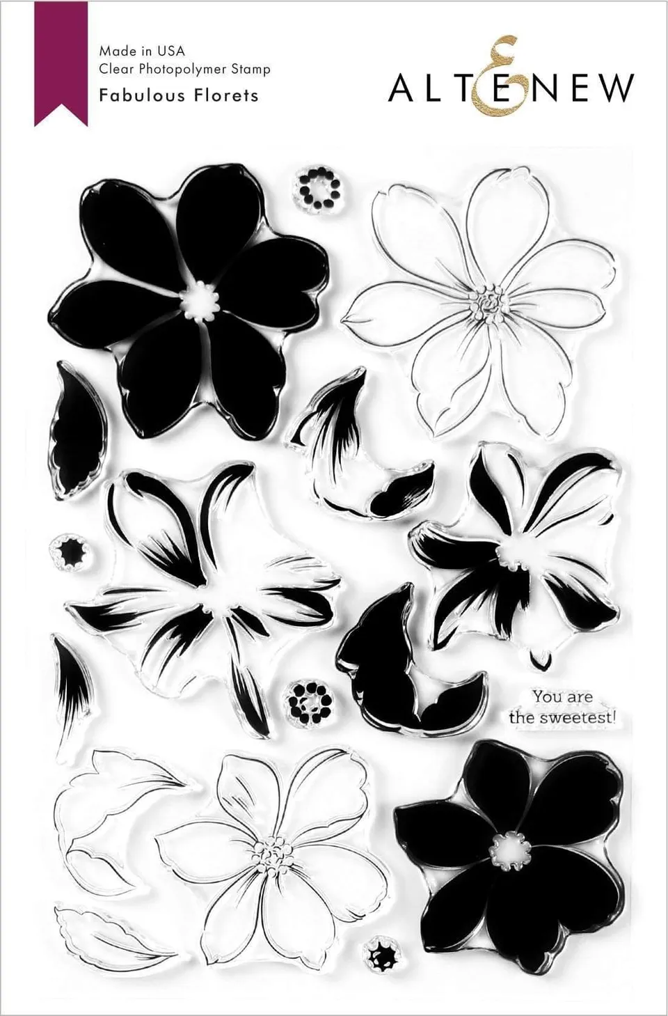 altenew-fabulous-florets-stempelset-blumen-6x8 image 1