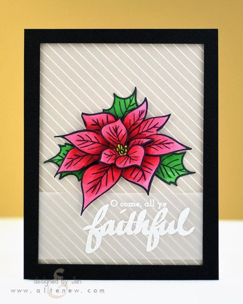 altenew-poinsettia-pine-stempelset-complete-bundle-weihnachten image 5