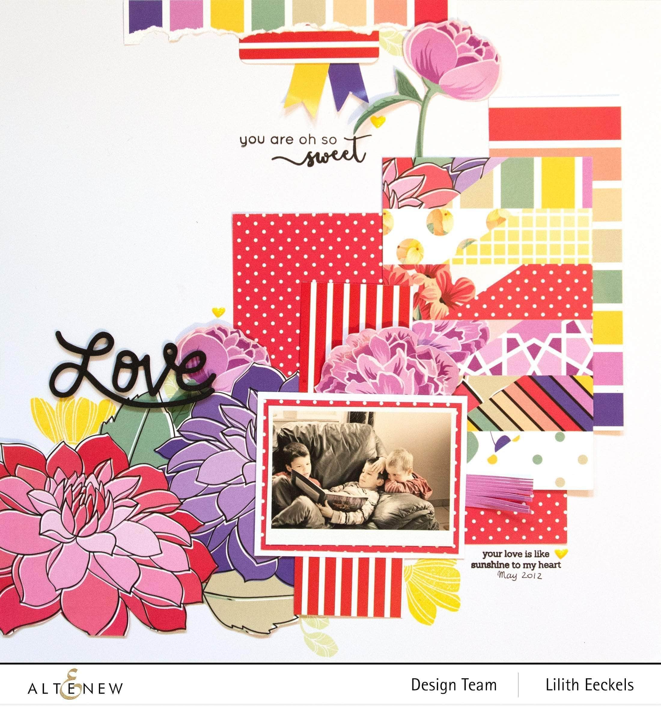 altenew-line-art-stanzschablonen-floral-7-teilig image 3