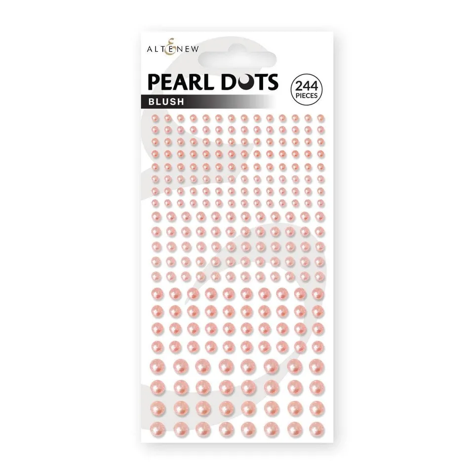 altenew-blush-pearl-dots-halbperlen-selbstklebend-rosa-244-st image 1