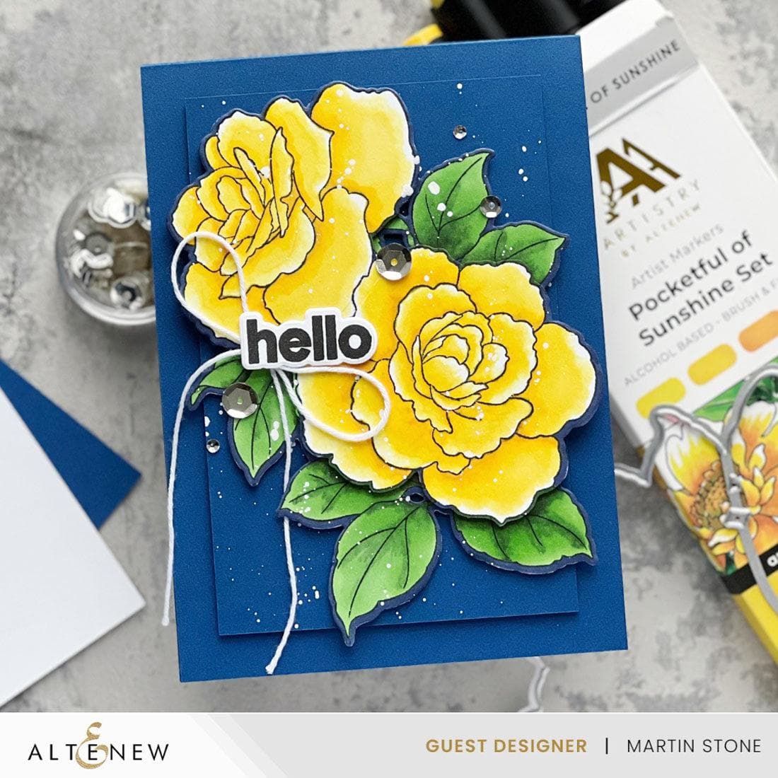altenew-build-a-garden-rose-reverie-stempel-schablone-stanze image 5