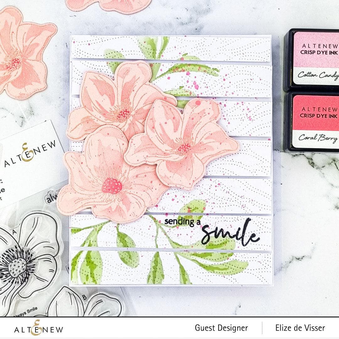 altenew-dynamic-duo-always-smile-add-on-stanzschablonen-blumen image 3