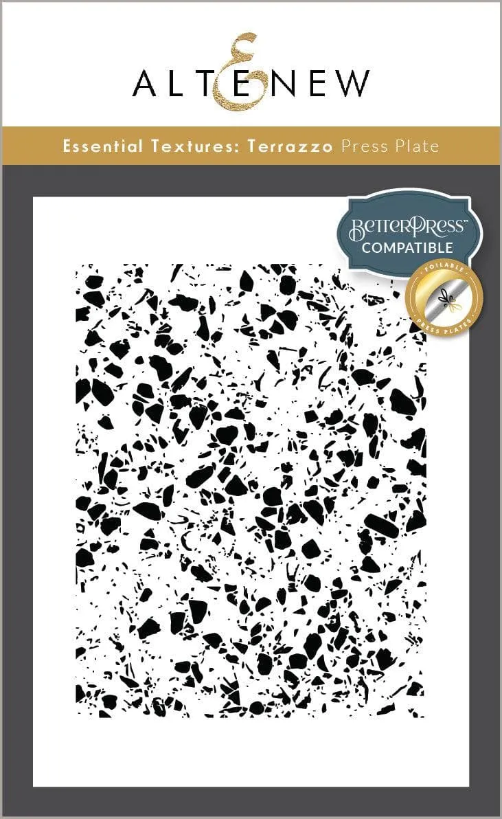 altenew-essential-textures-terrazzo-press-plate-foil-plate image 1