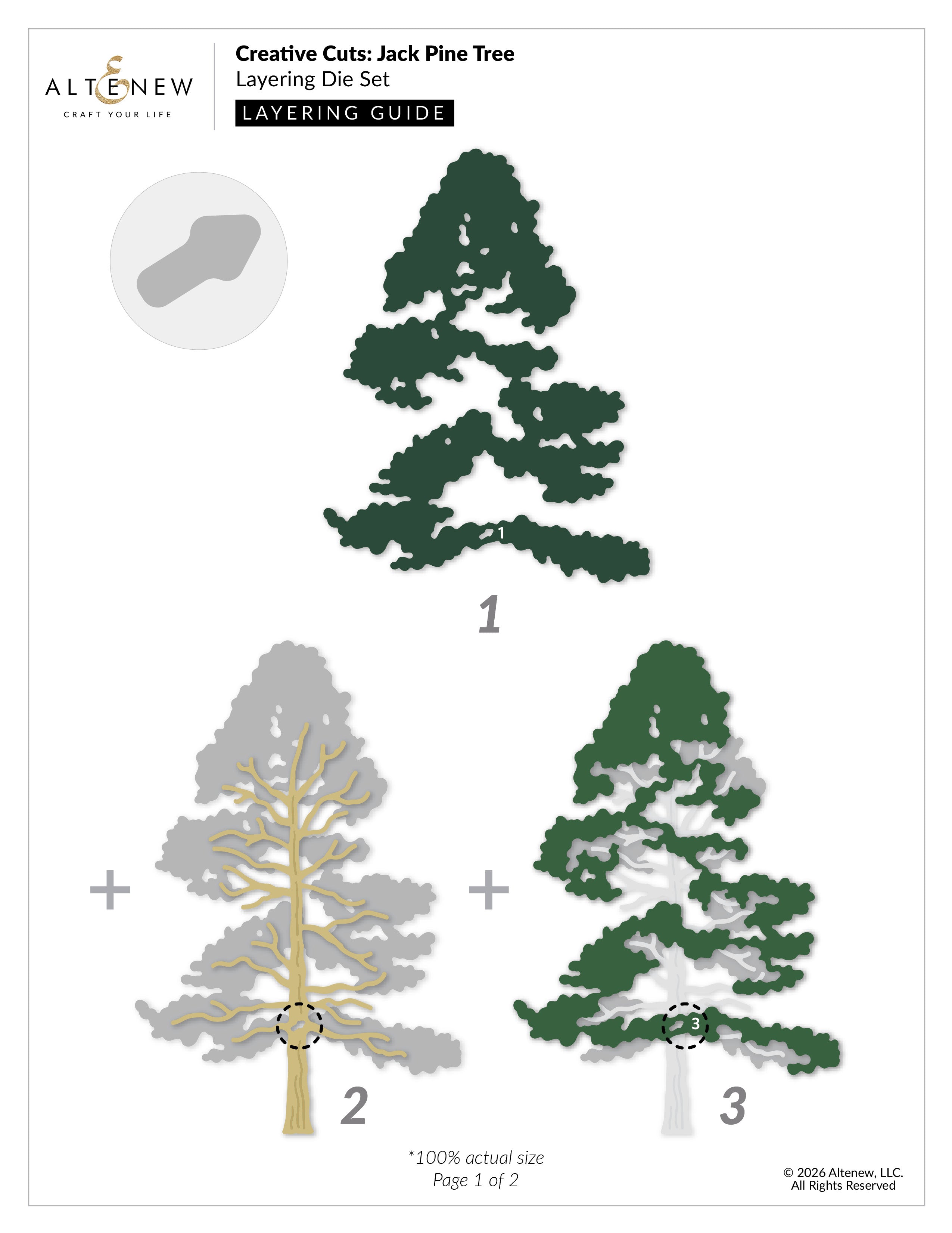 altenew-creative-cuts-jack-pine-tree-stanzen-set-baum image 3