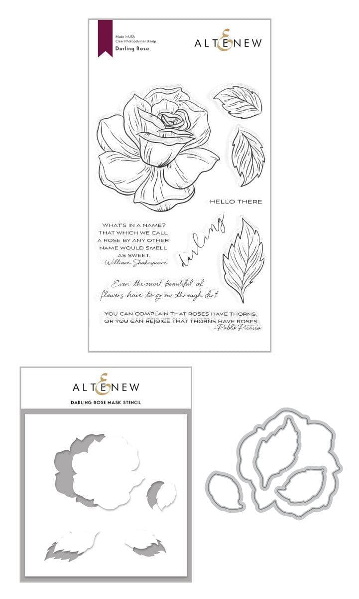 altenew-darling-rose-mask-stencil-rosen-schablone image 1