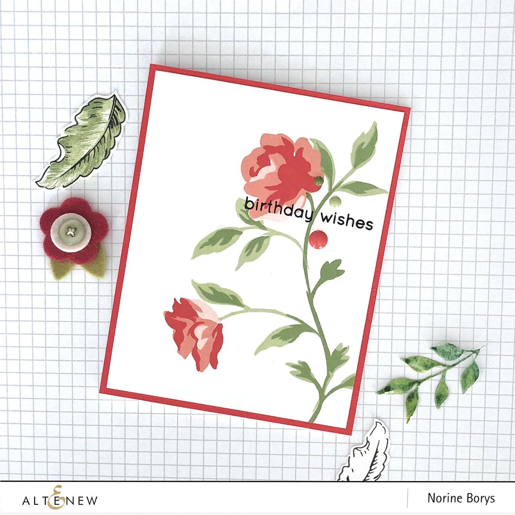altenew-rose-spray-stempelset-clear-rosen-komplett-bundle image 7
