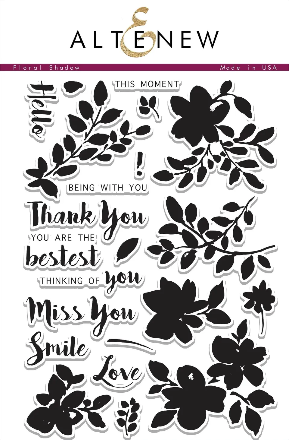 altenew-floral-shadow-stempelset-blumen-outline-6x8 image 1