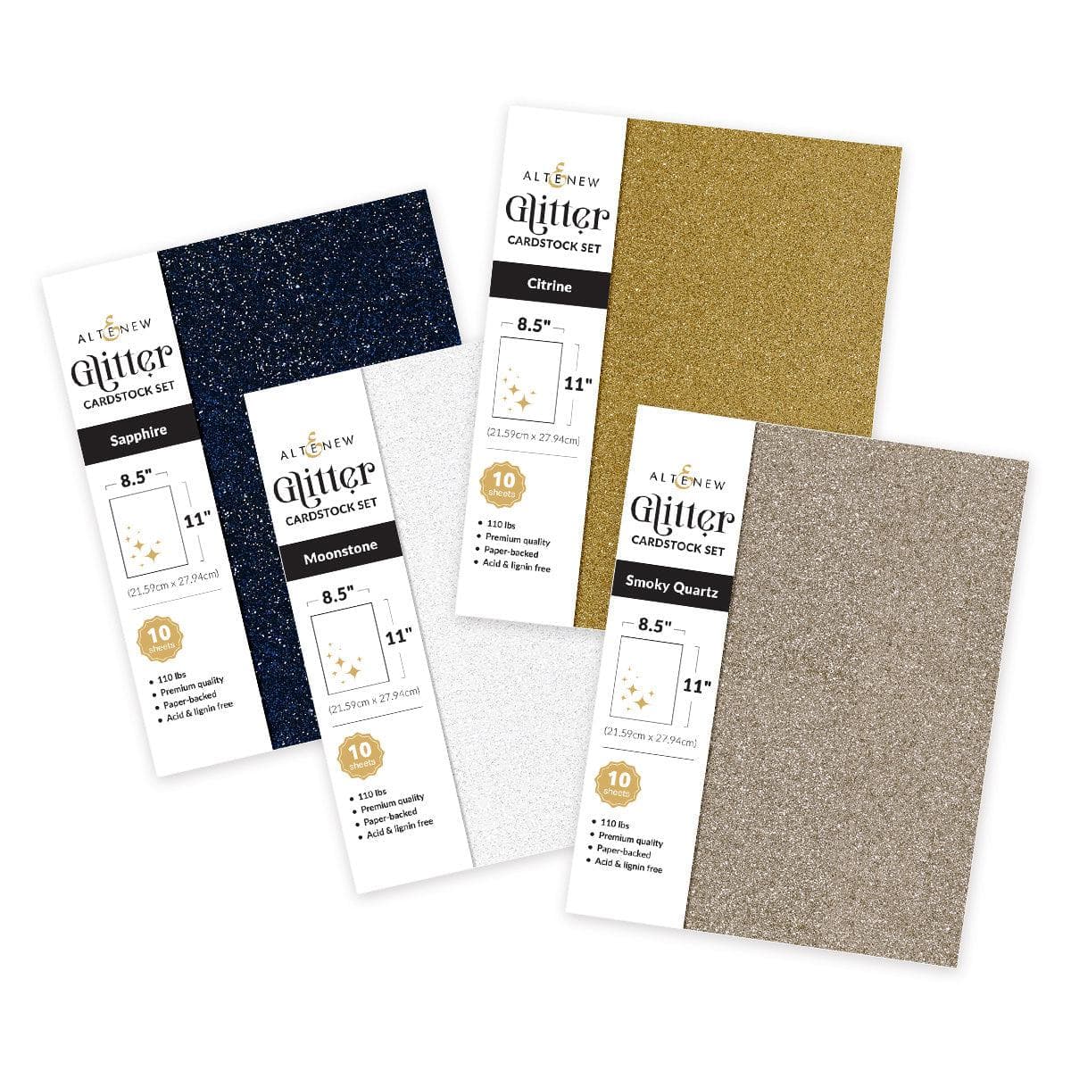 altenew-paper-more-glitter-cardstock-bundle-40-blatt image 1