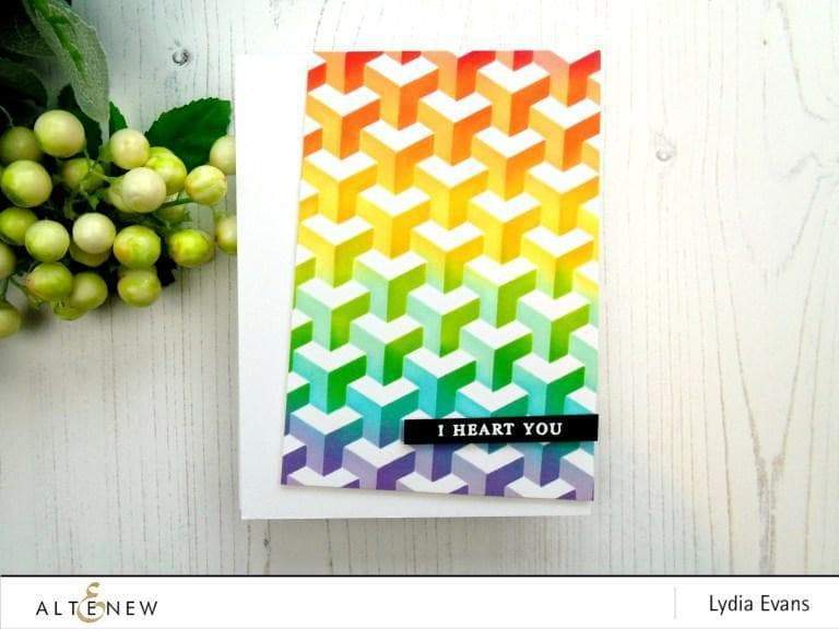 altenew-weave-builder-schablone-geometrisch-6x6 image 2