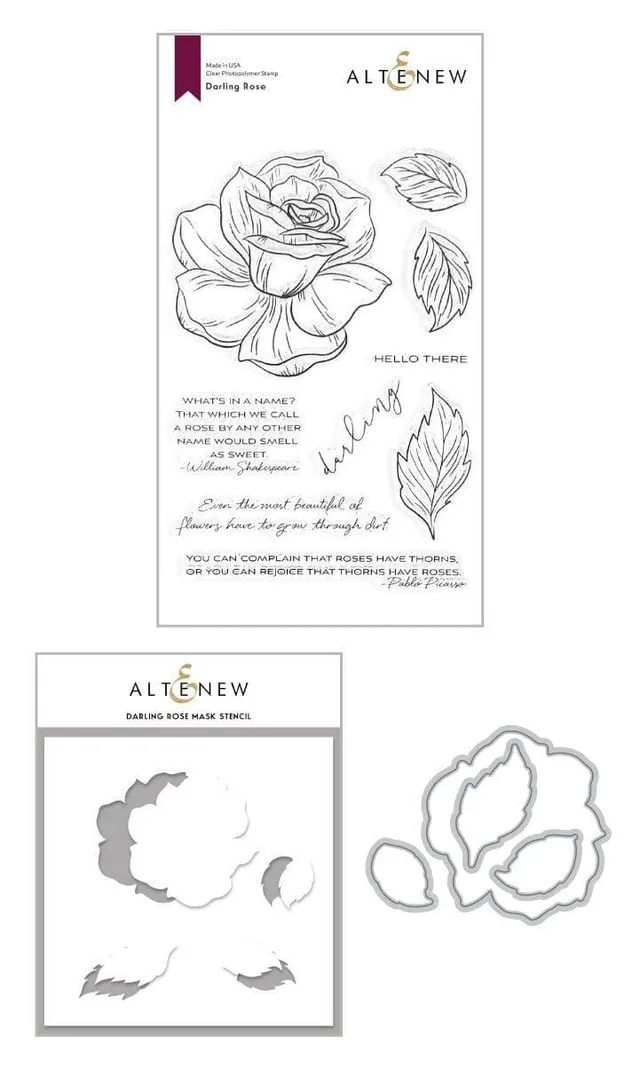 altenew-darling-rose-mask-stencil-rosen-schablone image 1