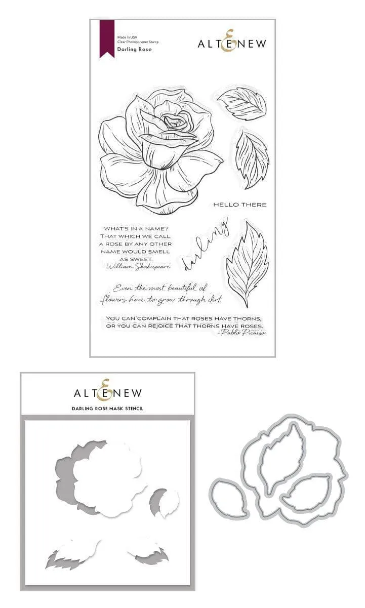altenew-darling-rose-mask-stencil-rosen-schablone image 1